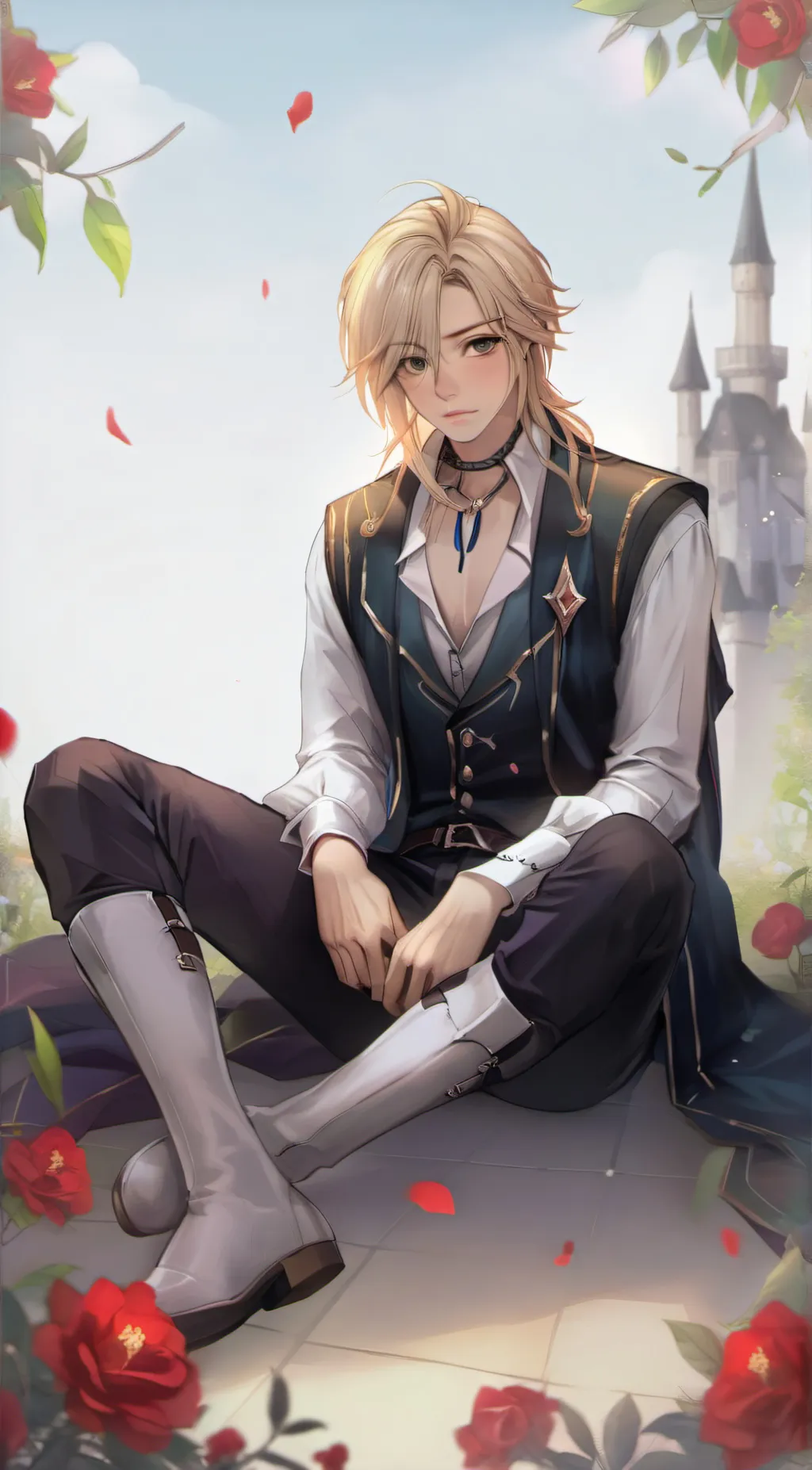 ai character: Bastian background