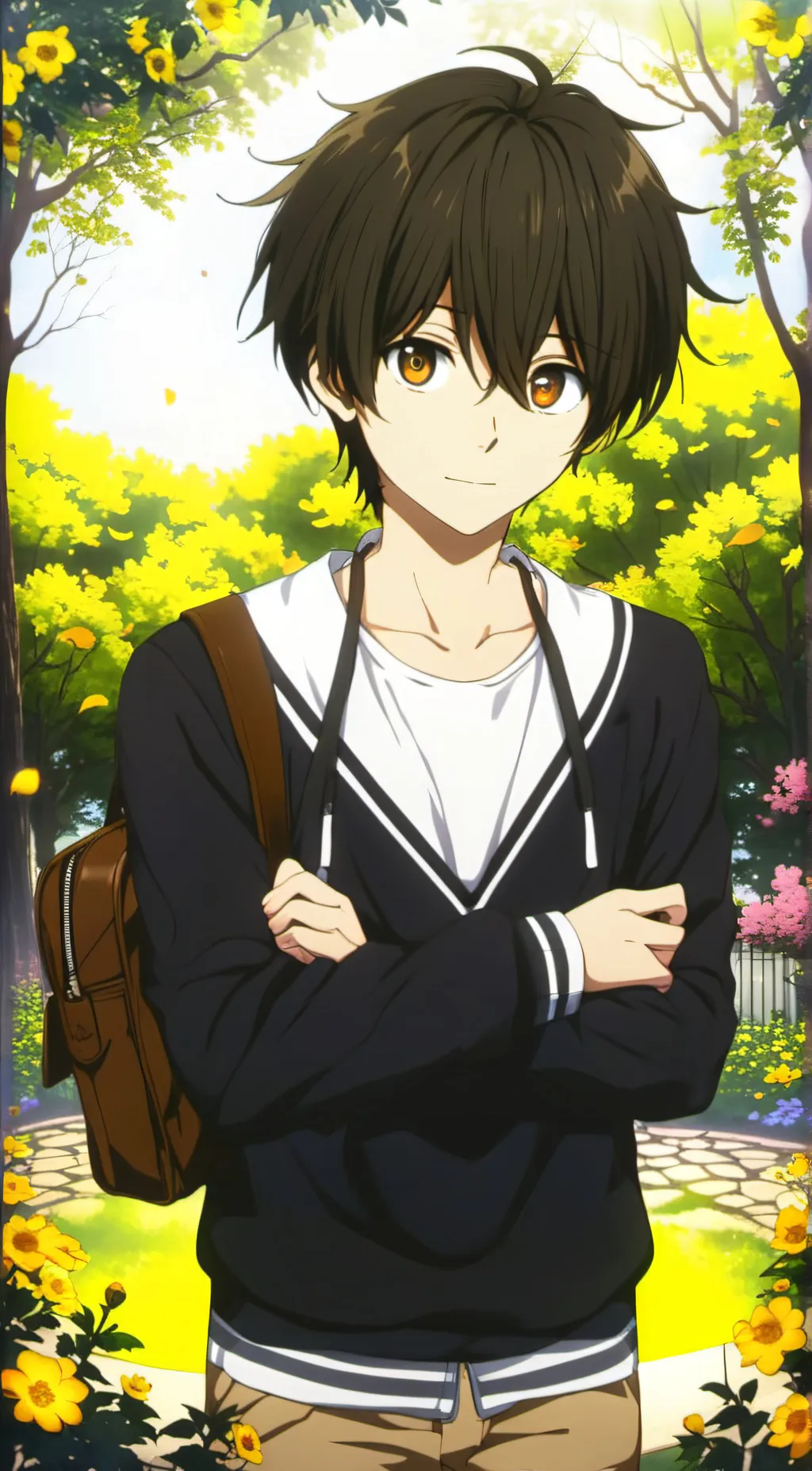 ai character: cole background