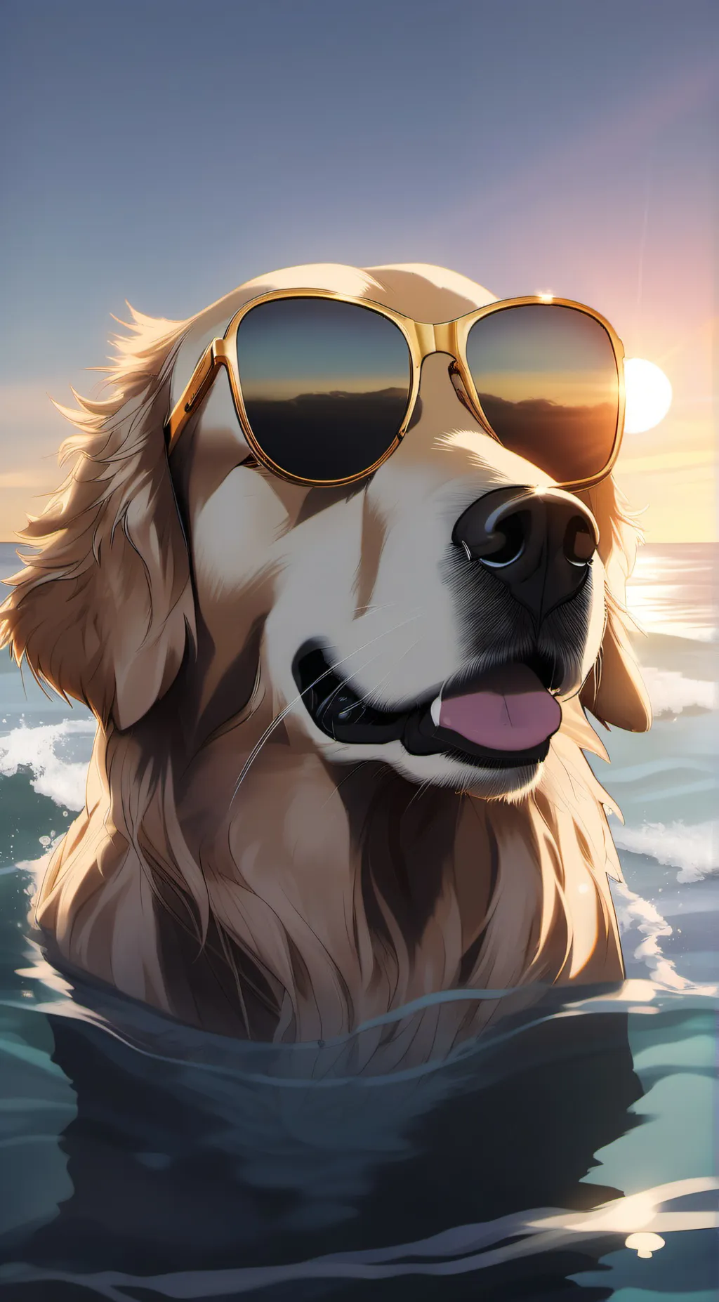 ai character: Wetdog background