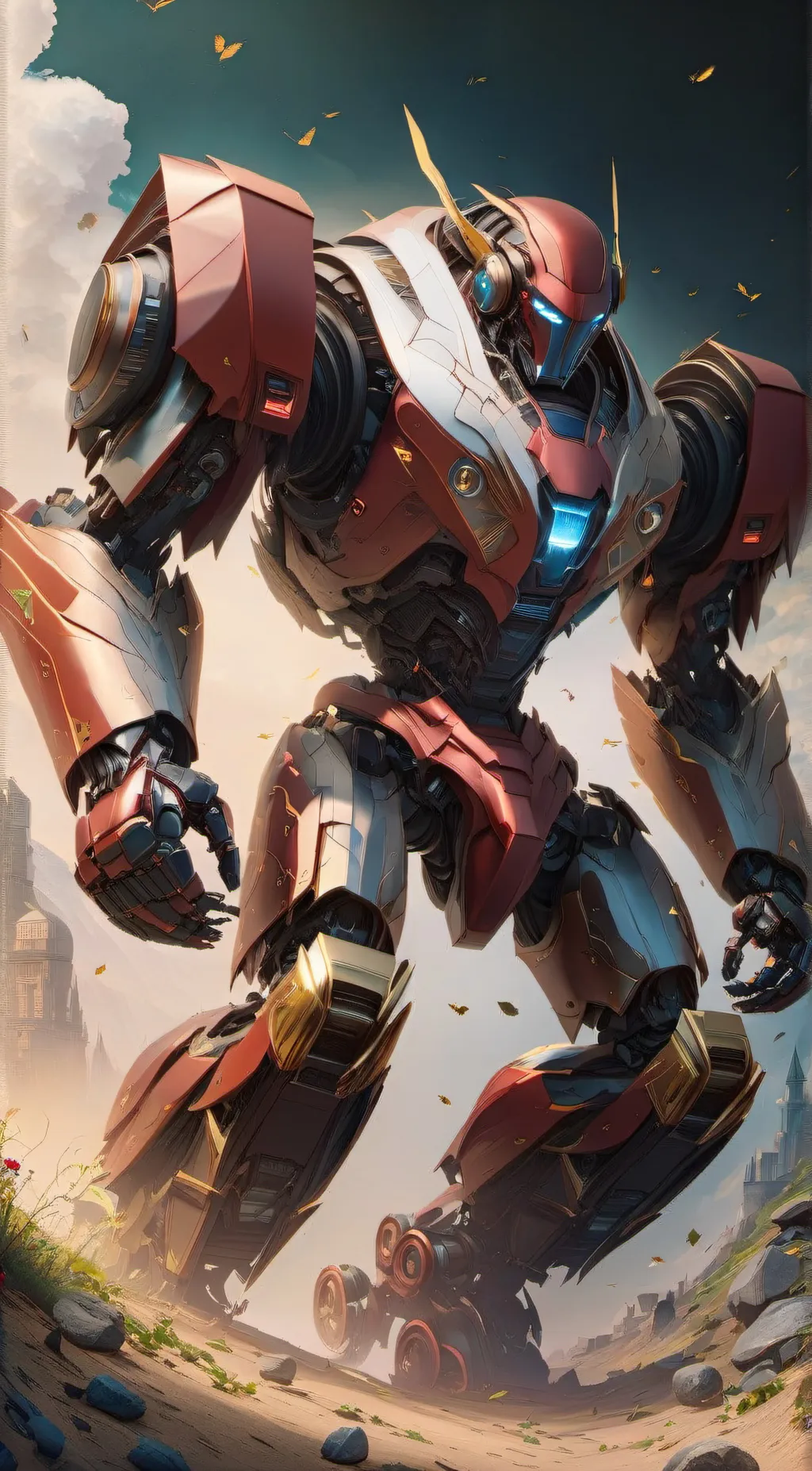 ai character: ŚŤØŘM background