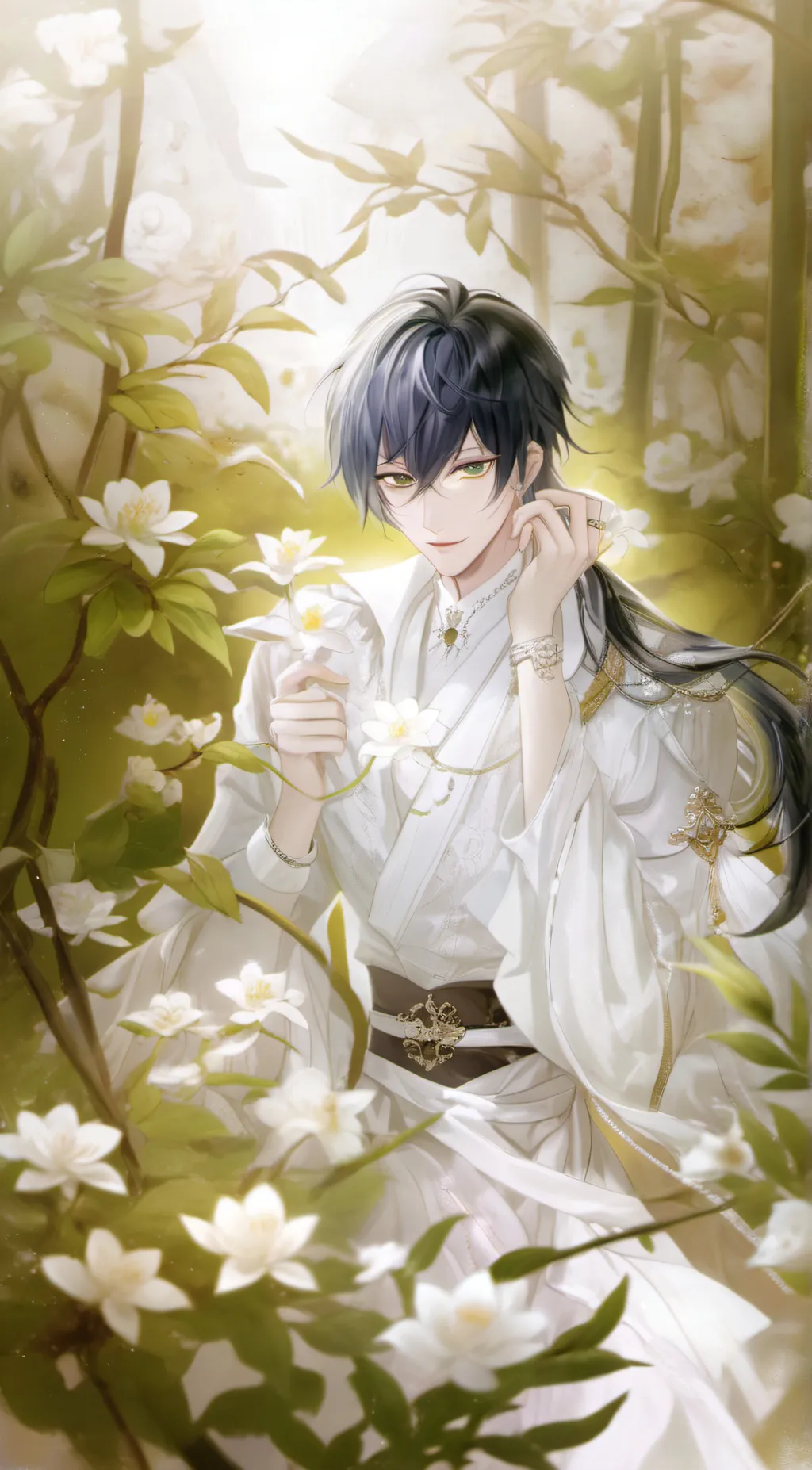 ai character: Valentine❤️✨😉 background