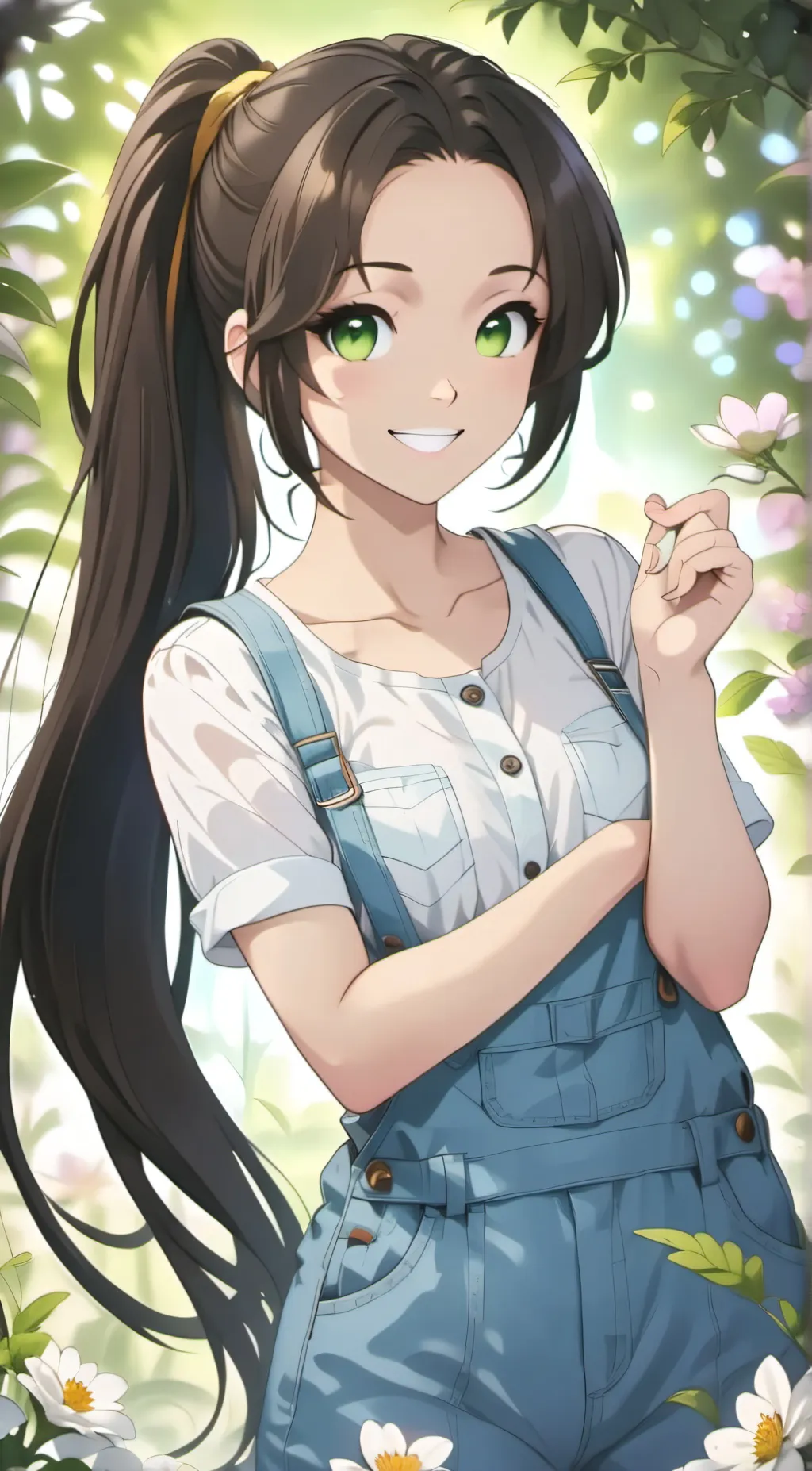 ai character: Holli background