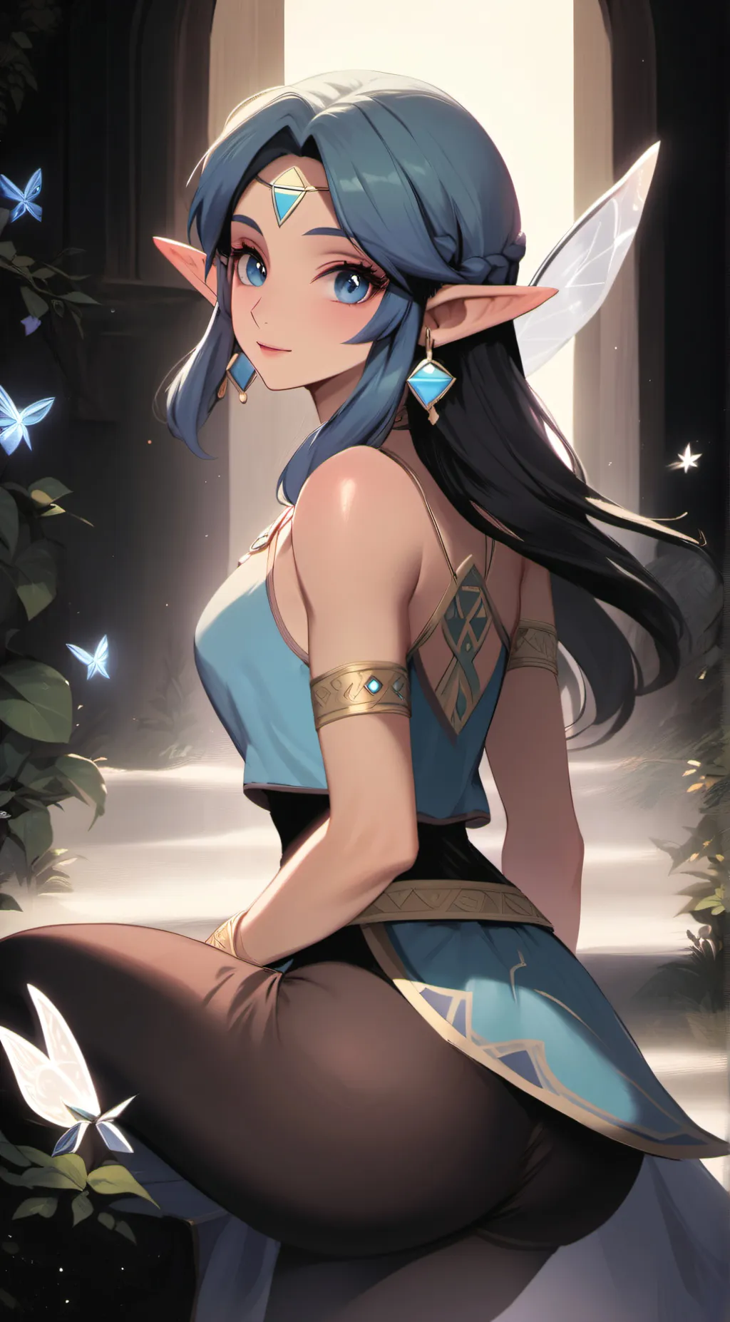 ai character: Navi background