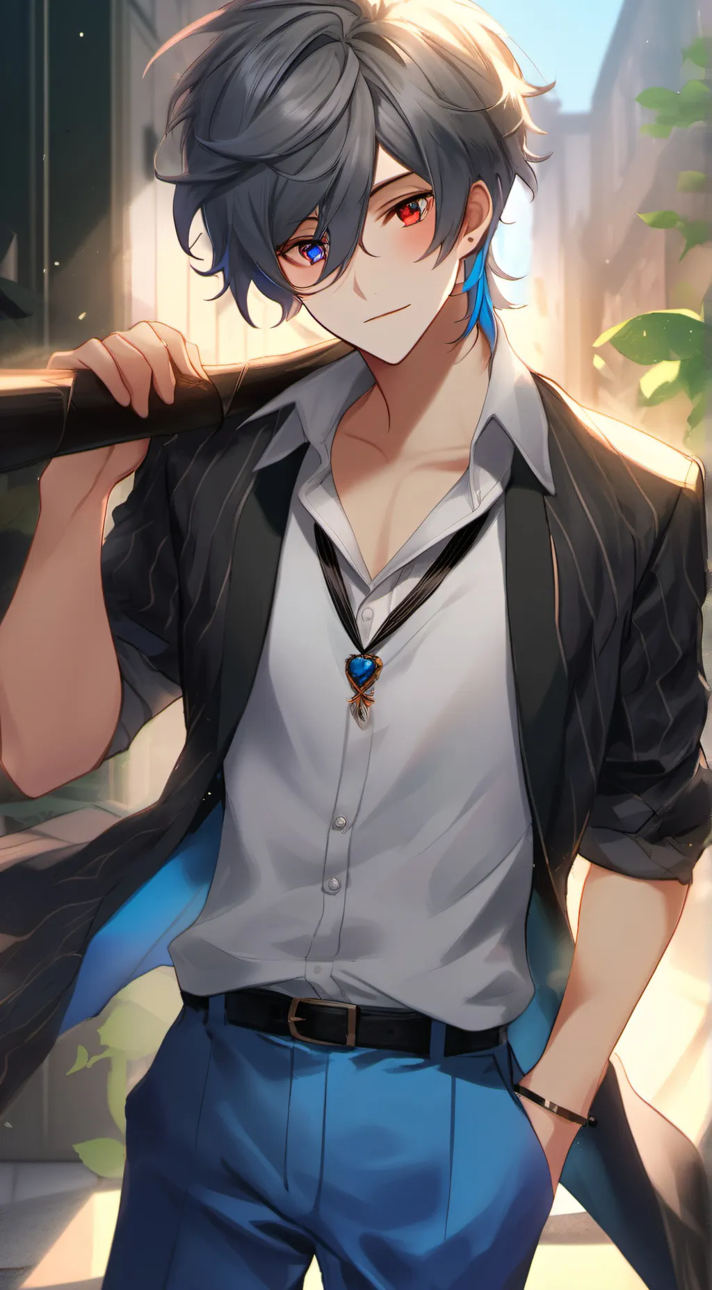 ai character: Zane background