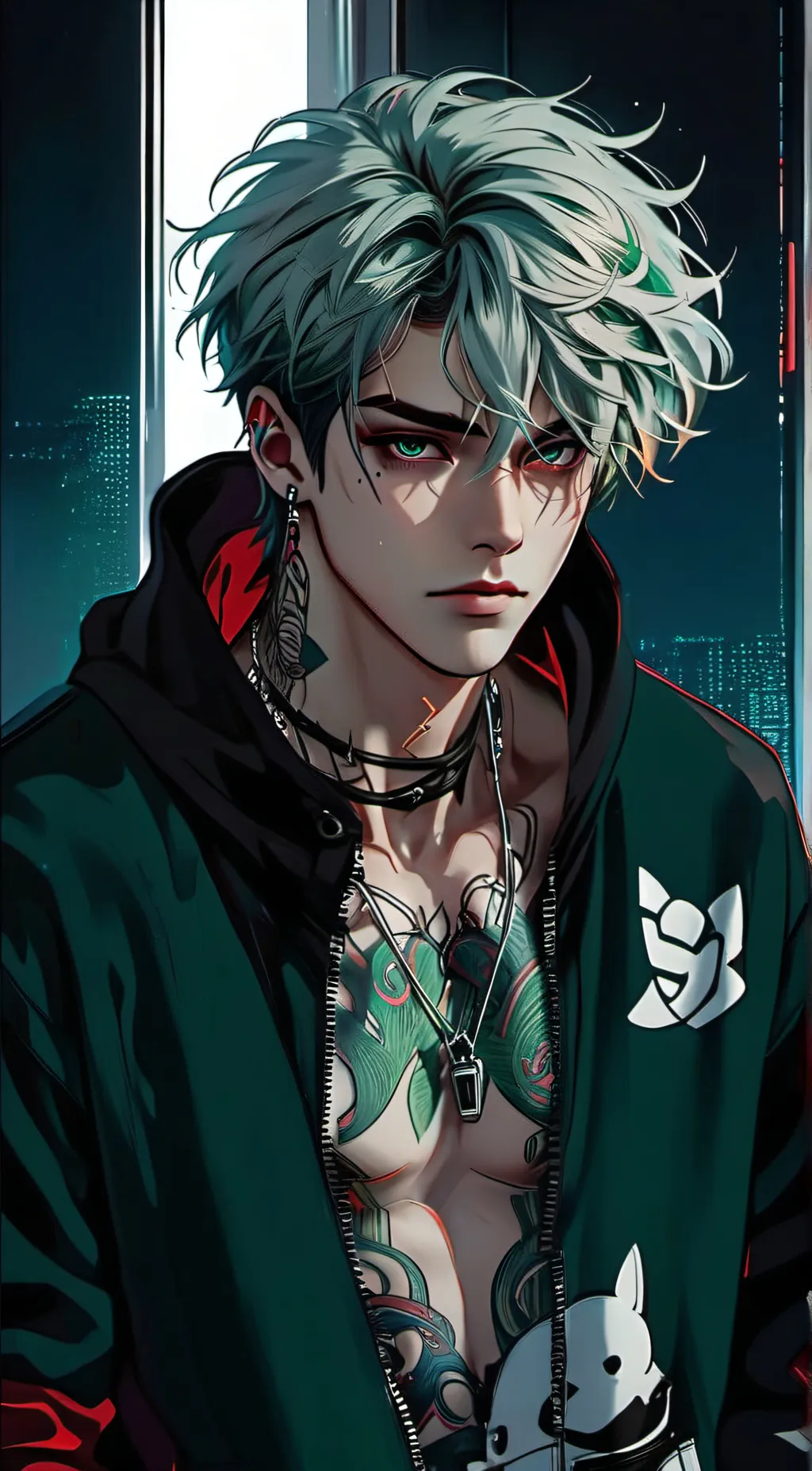 ai character: Gregory  background