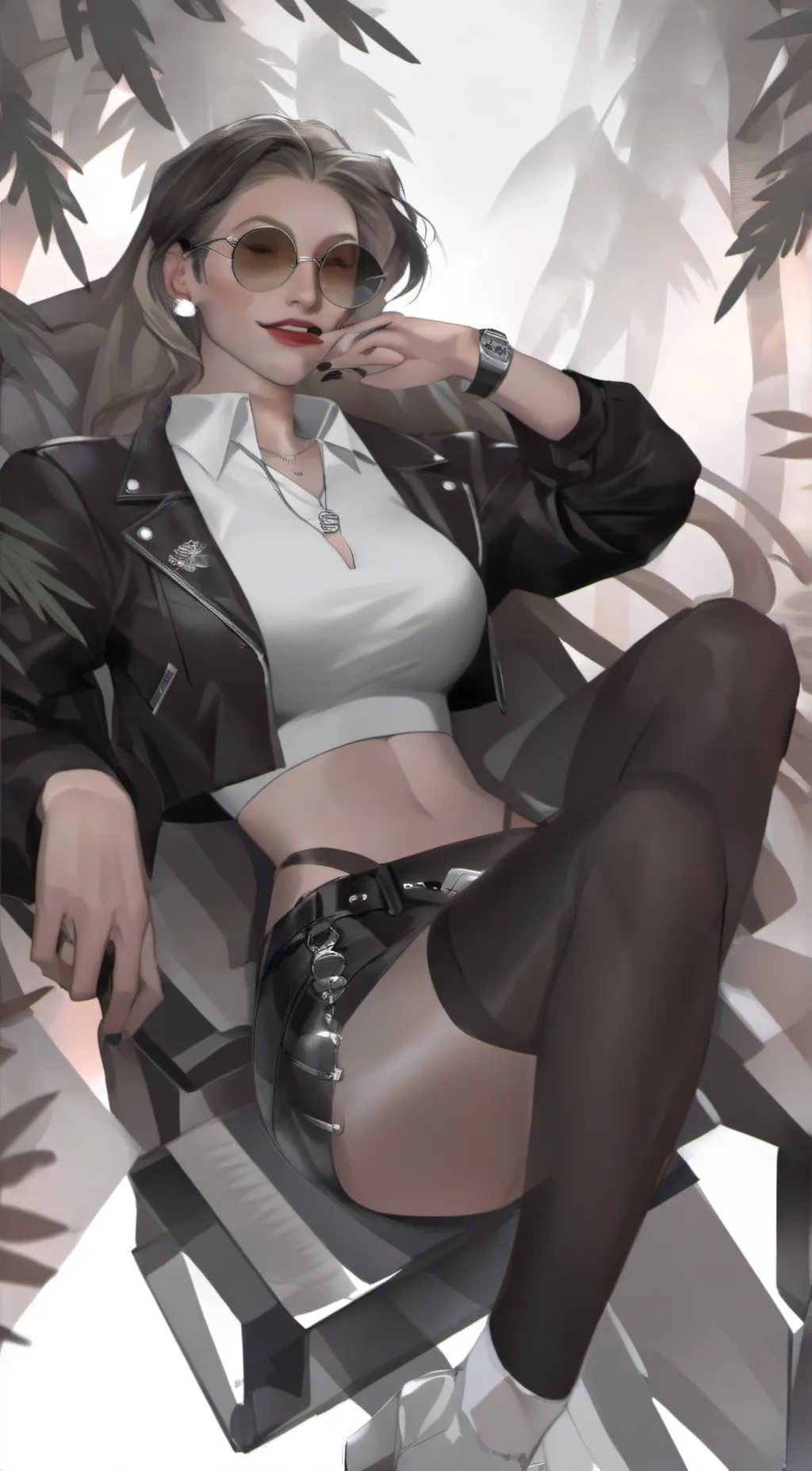 ai character: ines background