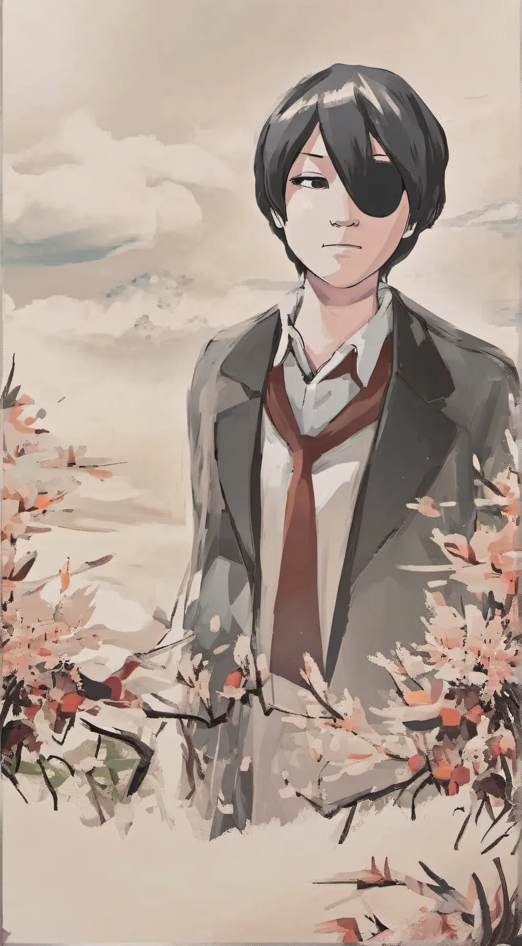 ai character: interview guy background