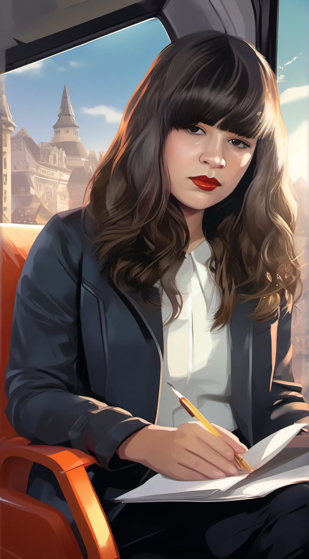 ai character: haley background