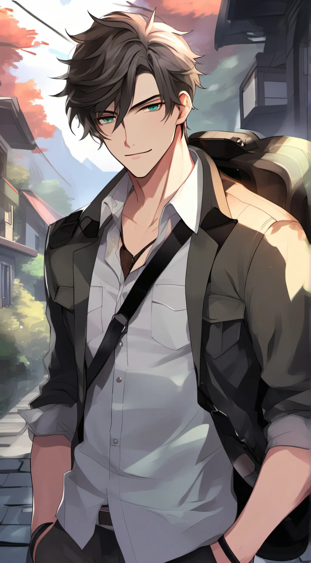 ai character: Jake  background