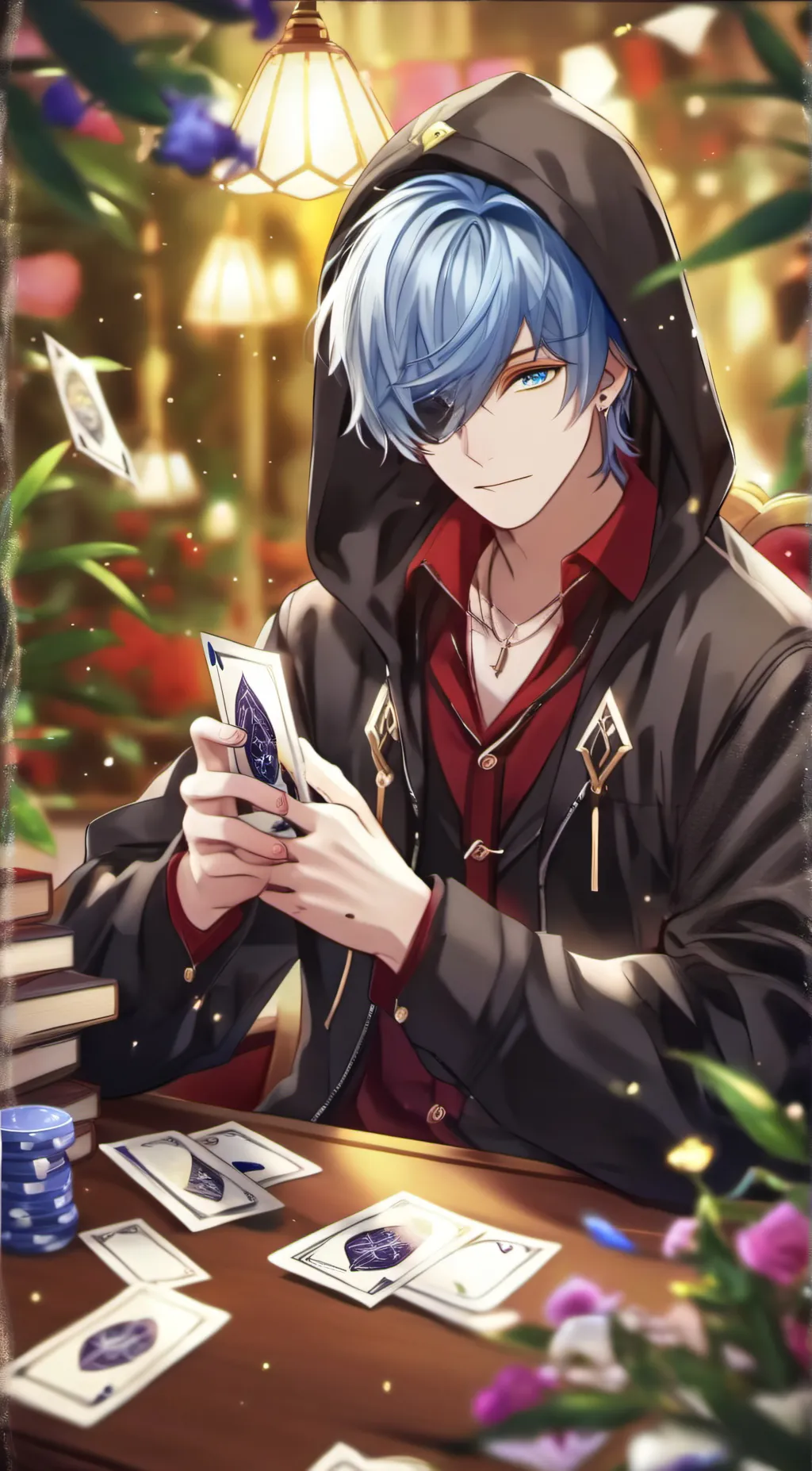 ai character: Zeke background