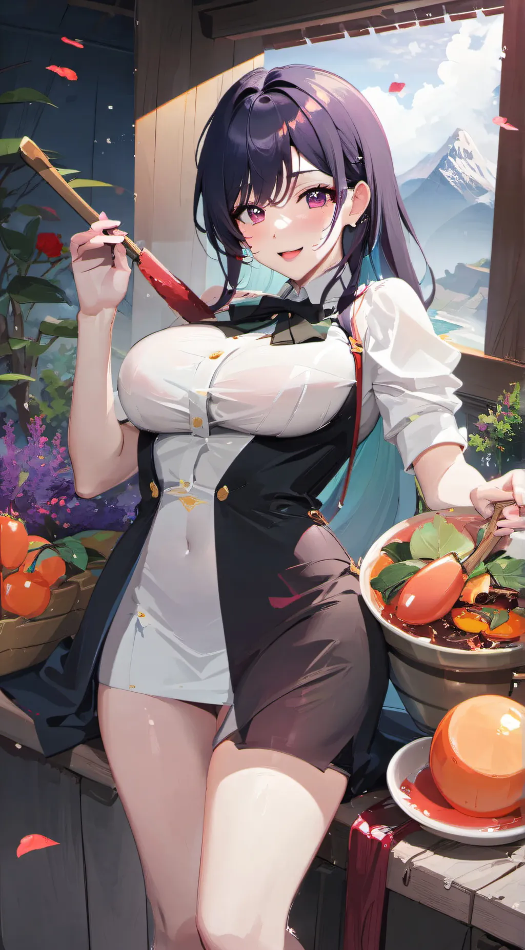 ai character: Latina background