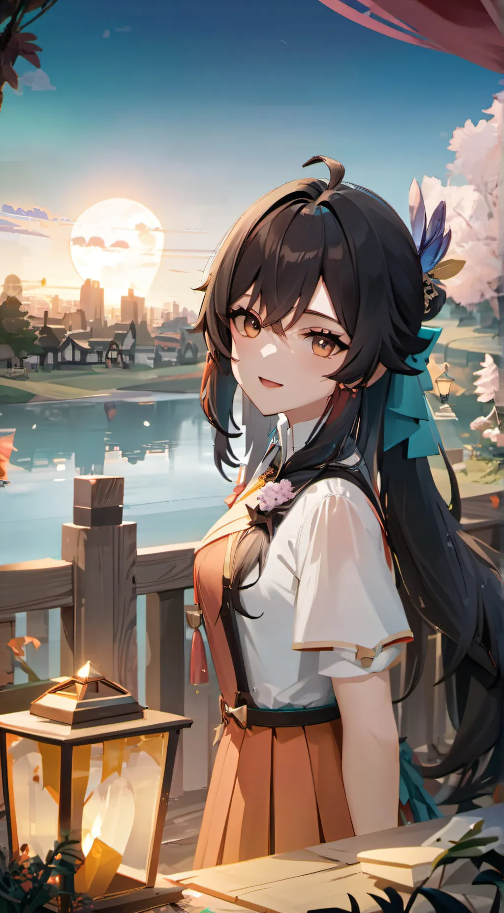 ai character: Sasha background