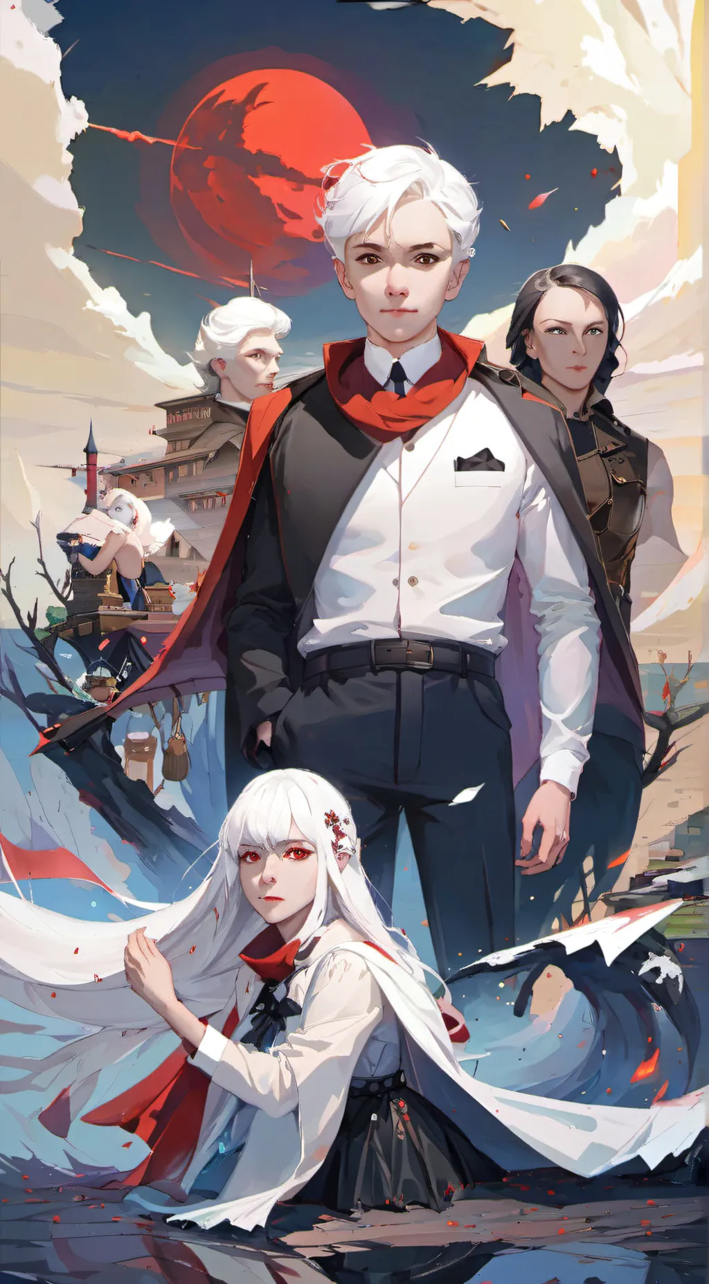 ai character: °▪︎Lion▪︎° background