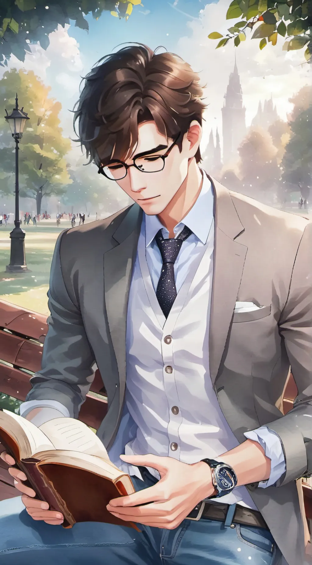 ai character: Tony background