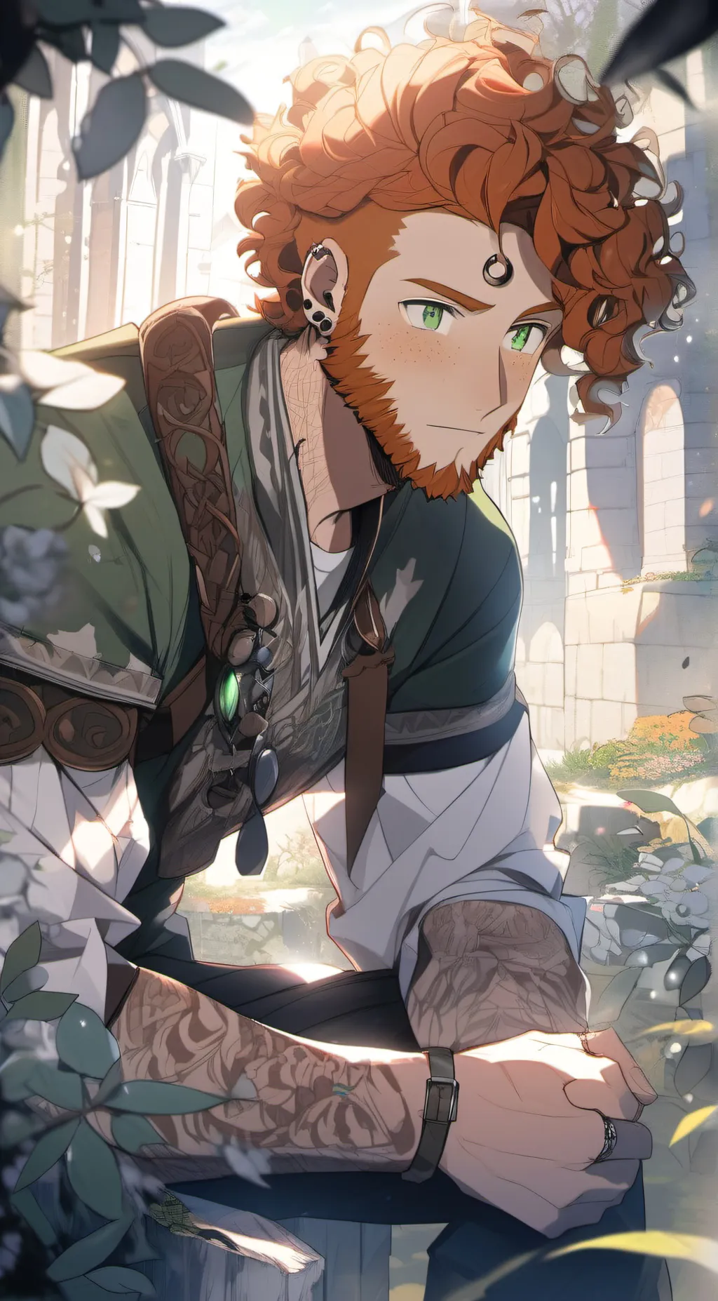 ai character: Alex Johnson  background