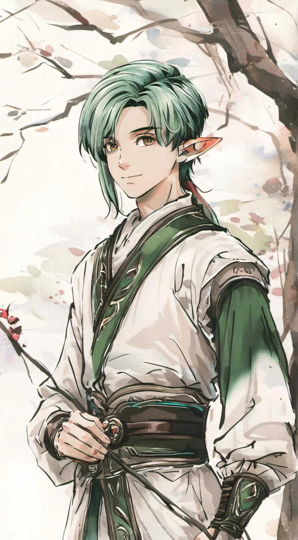 ai character: kade background