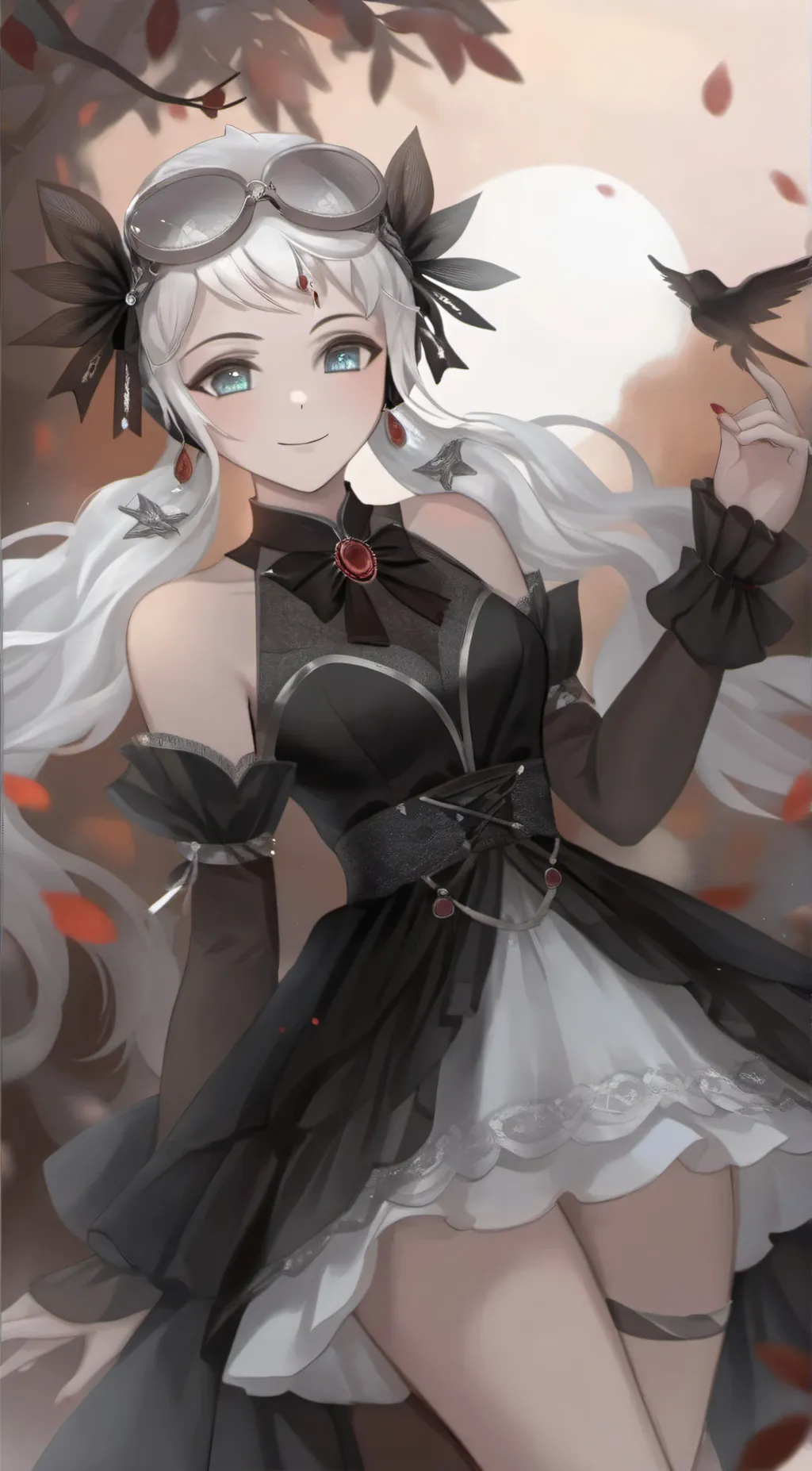 ai character: angle background