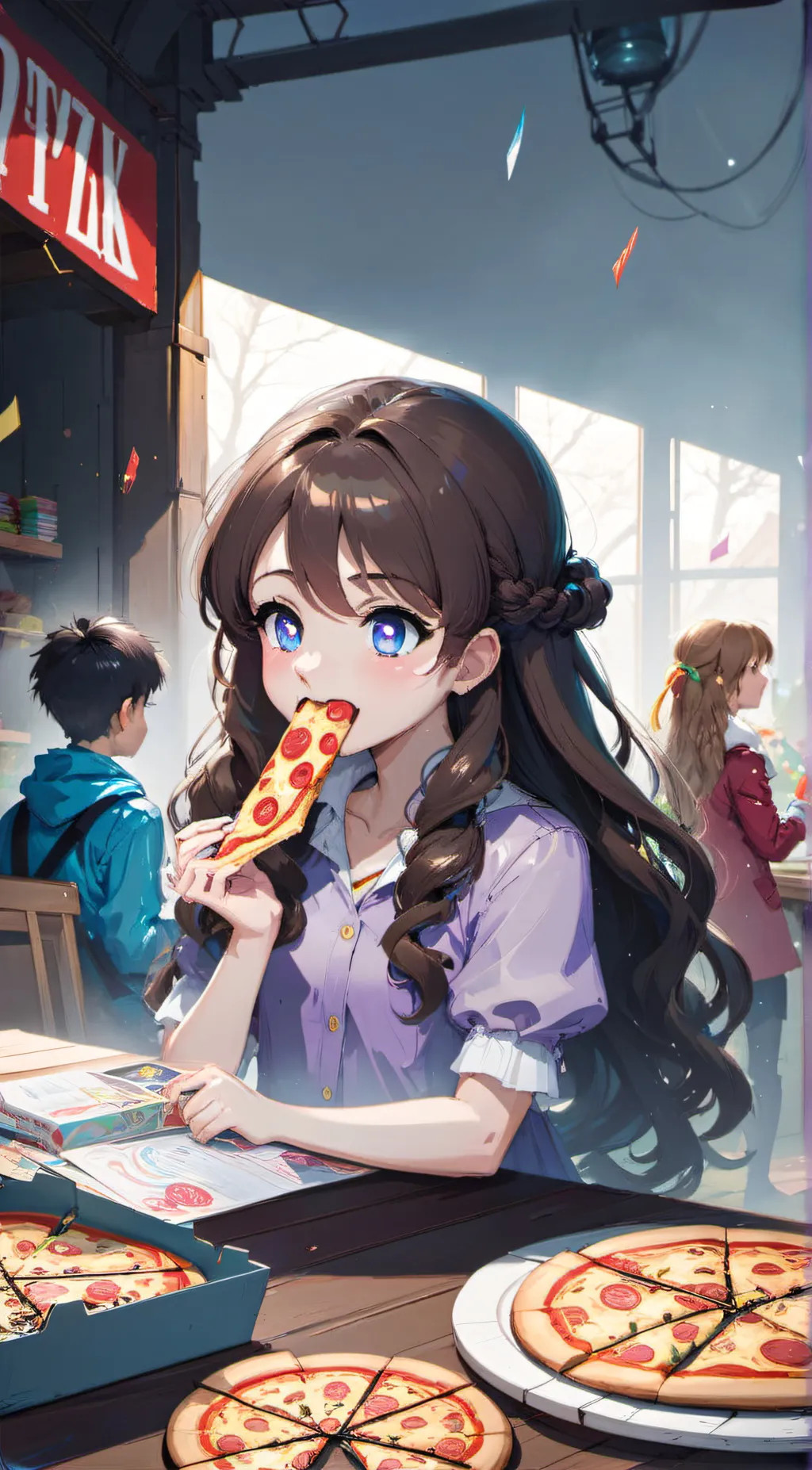 ai character: Your b-day gw! background