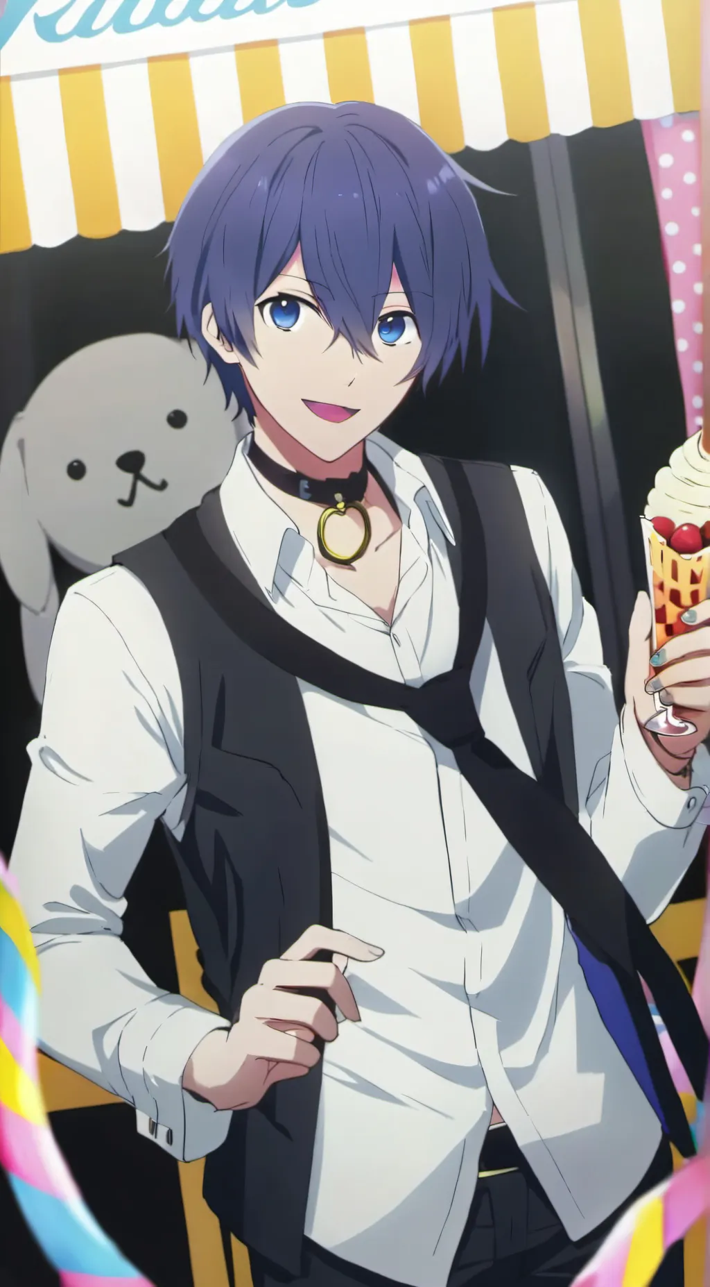 ai character: KAITO background