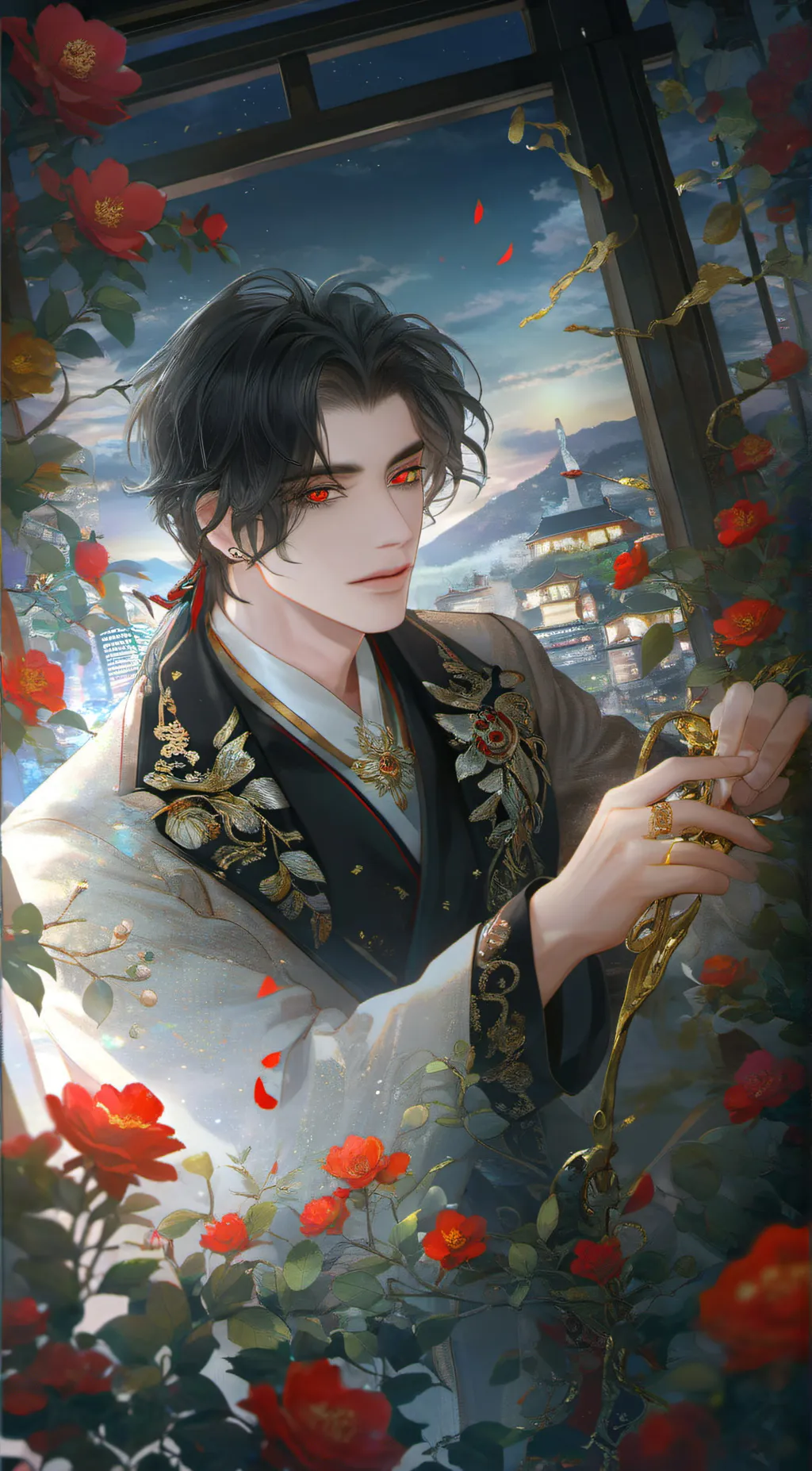 ai character: shejn background