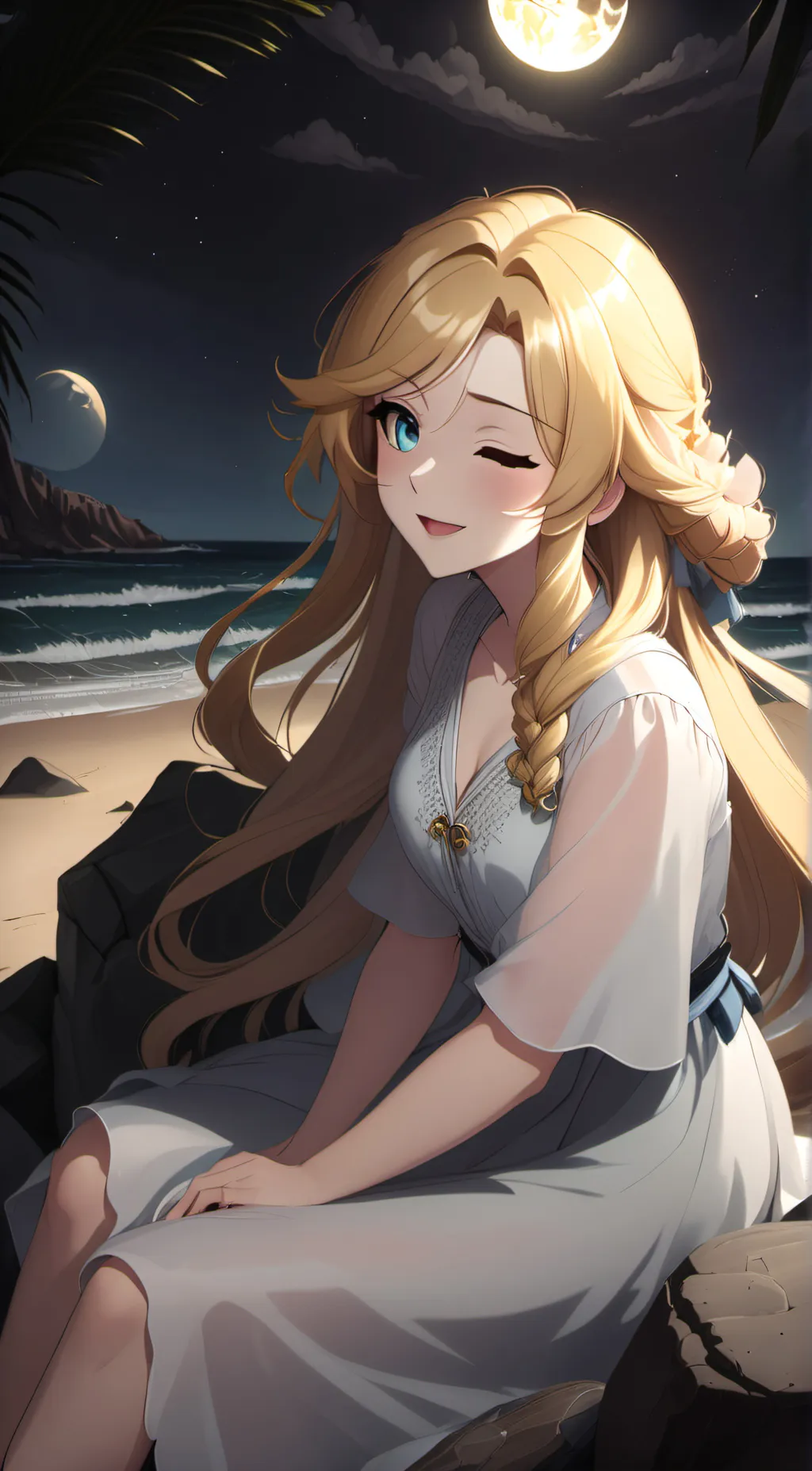 ai character: Ariel background