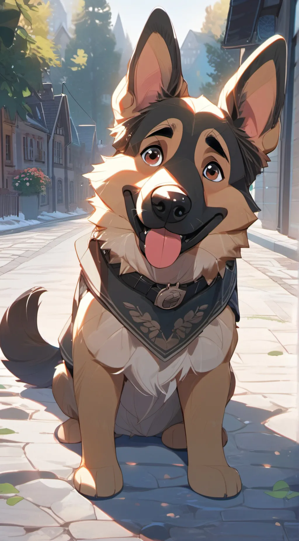 ai character: Indo background