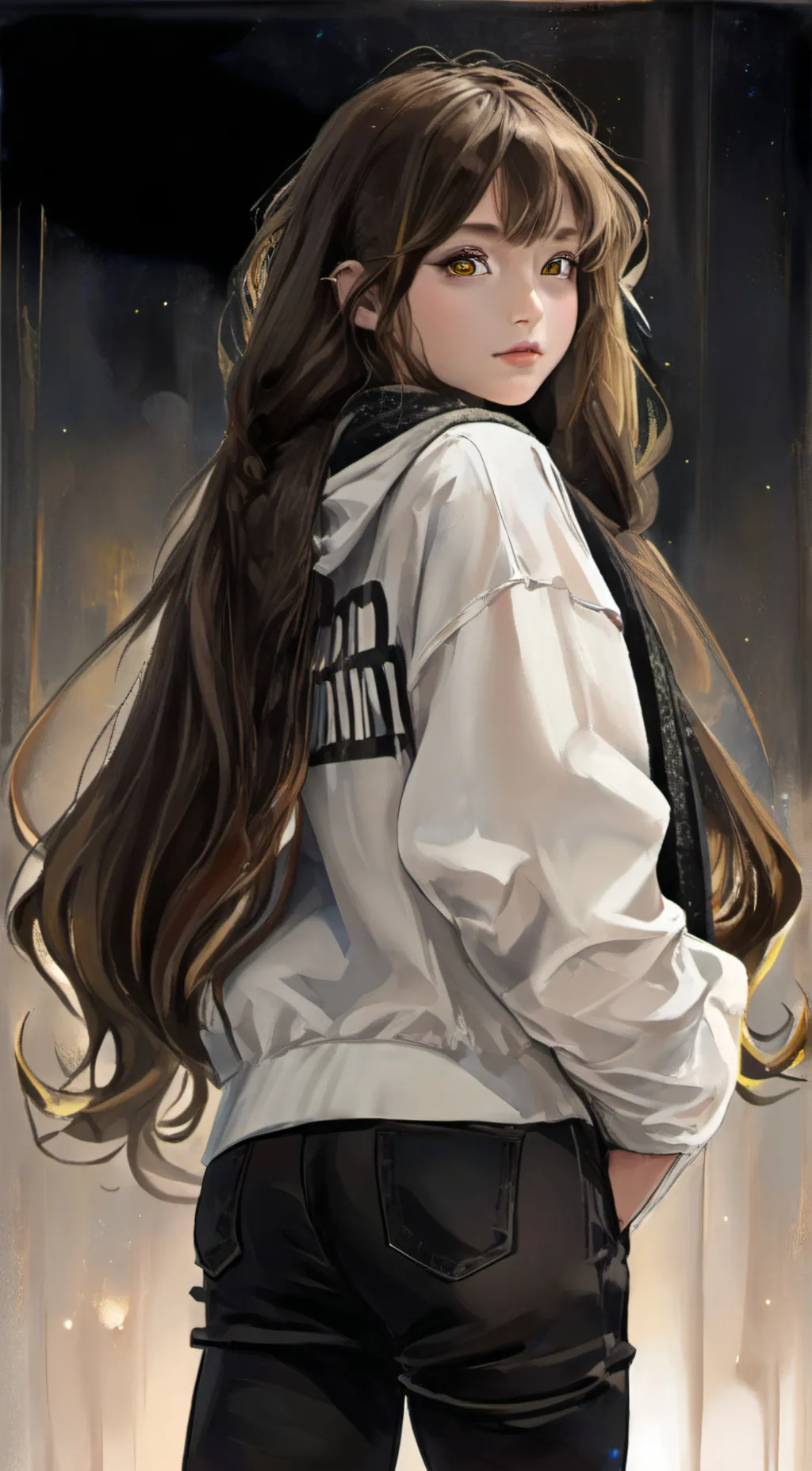 ai character: Hailey background