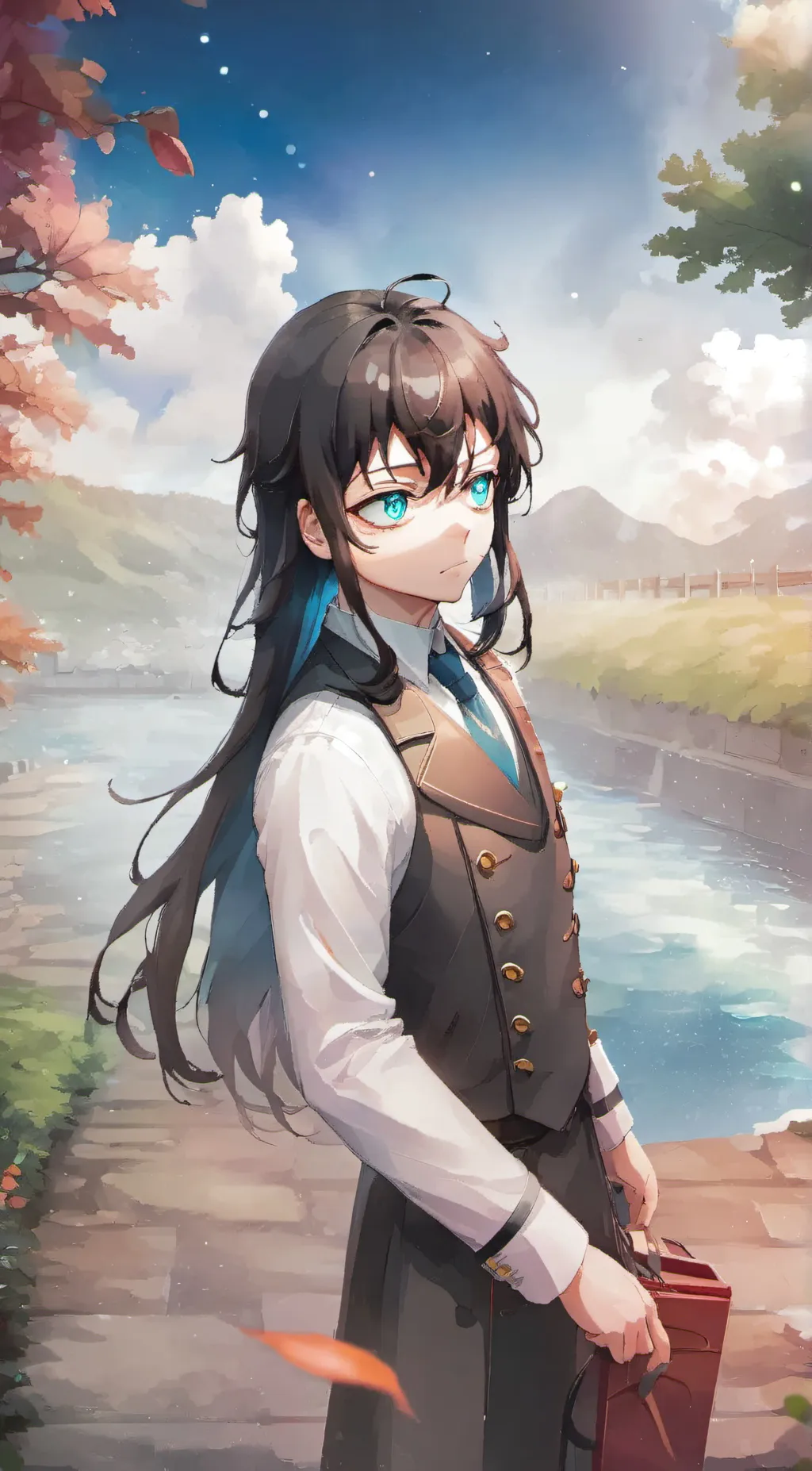 ai character: Muichiro background