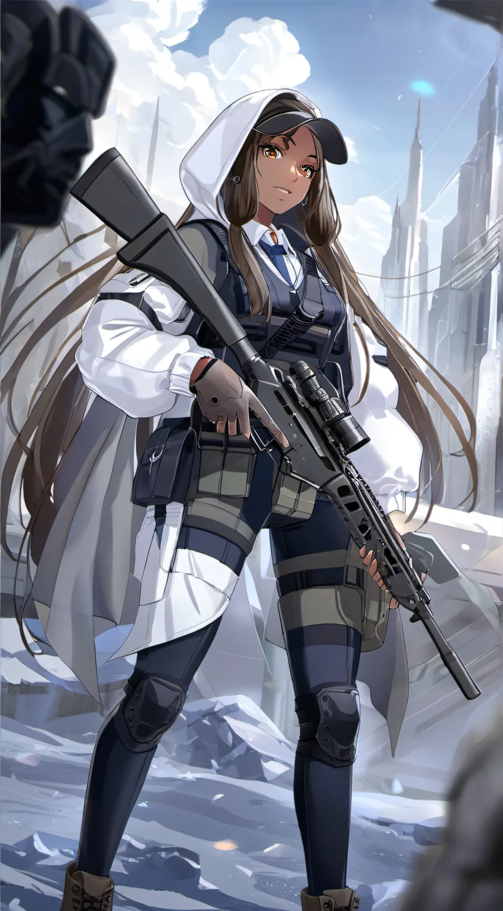 ai character: (Apocolypse)Ximena background