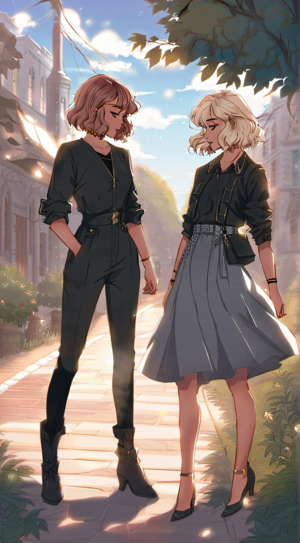 ai character: Georgia Gabriella background