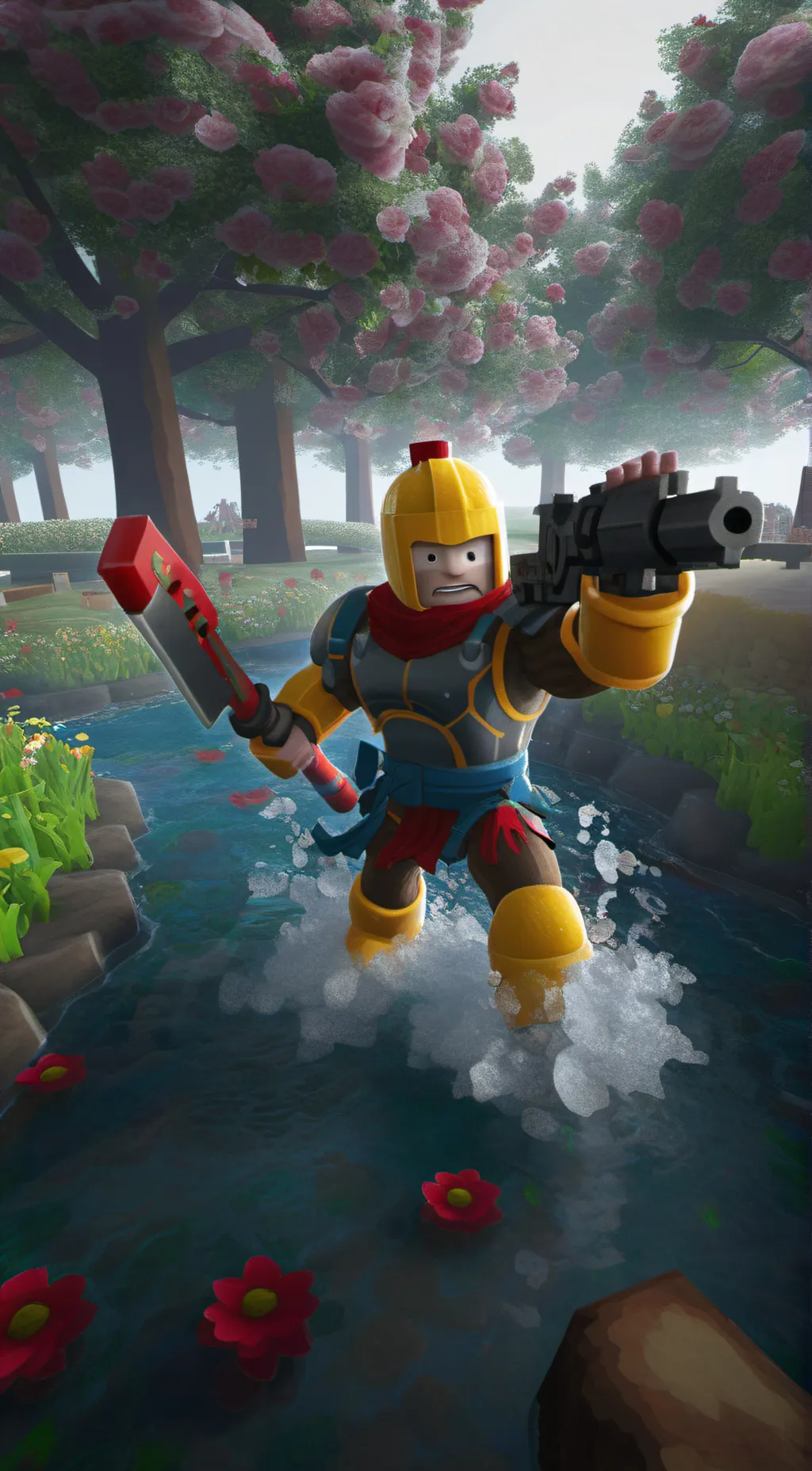 ai character: Mm2 background