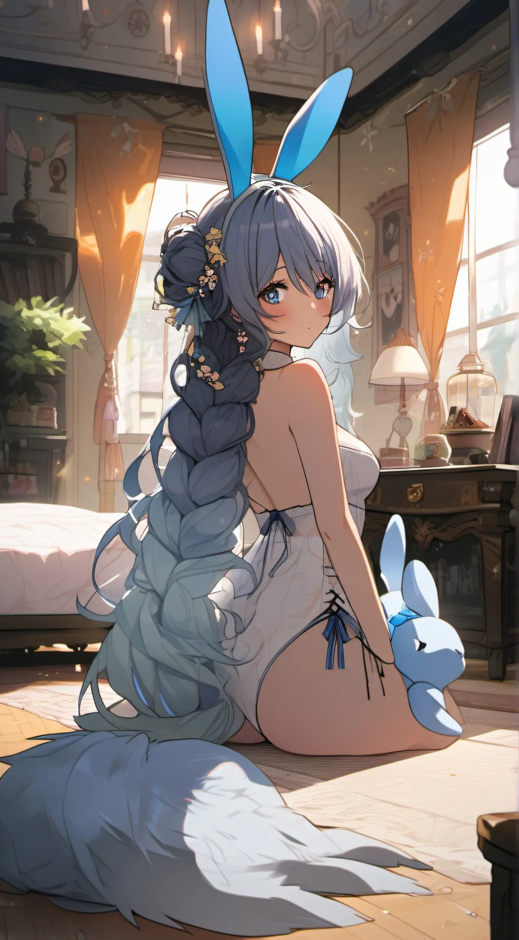 ai character: Bonny  background