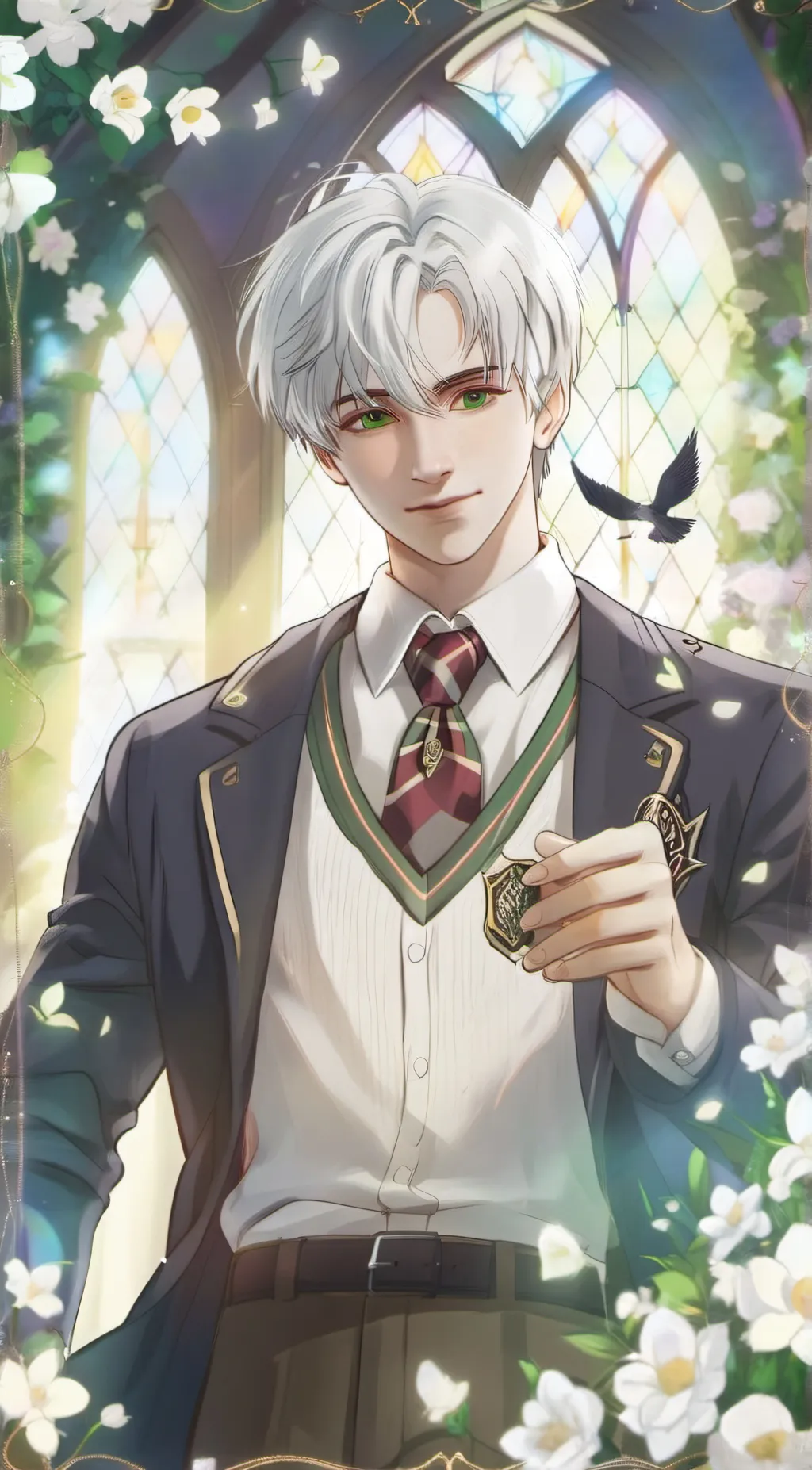 ai character: Draco Malfoy background