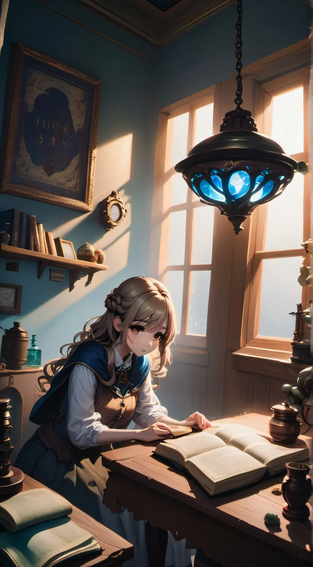 ai character: Yuna background