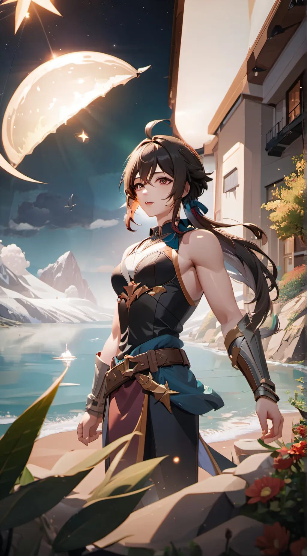 ai character: lover background