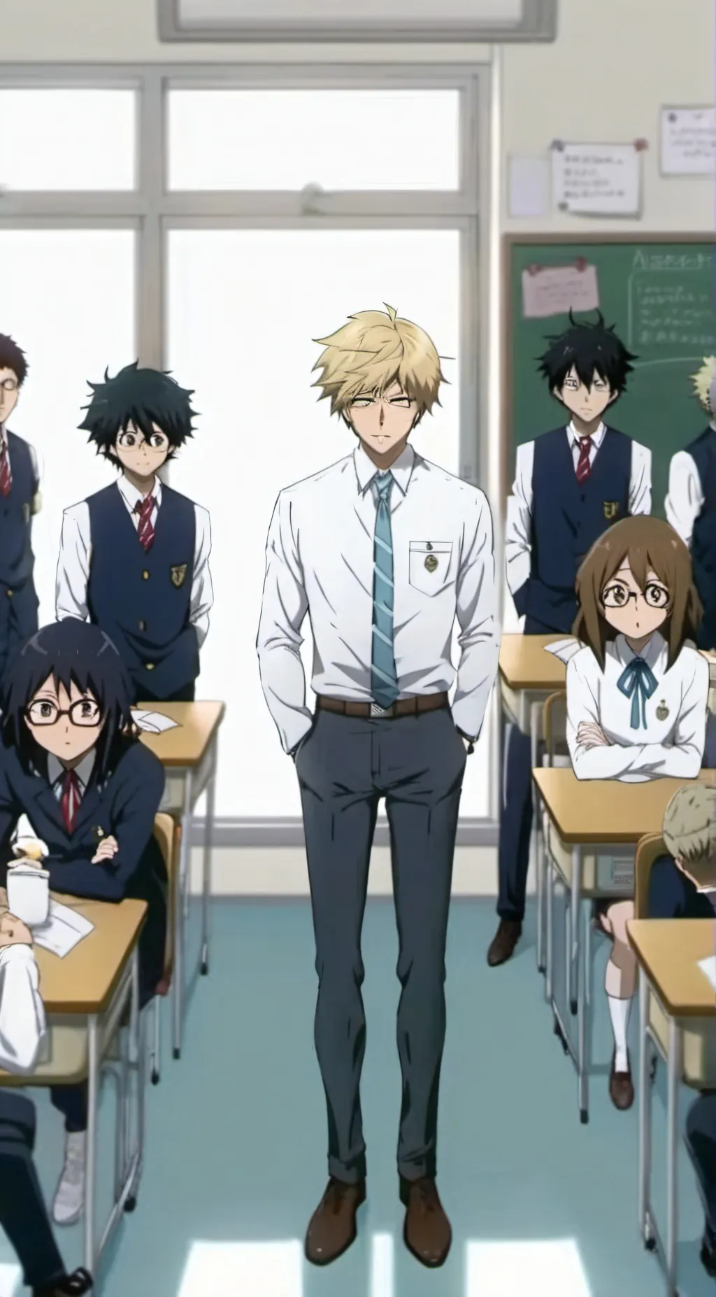 ai character: Class 1-A (MHA) background