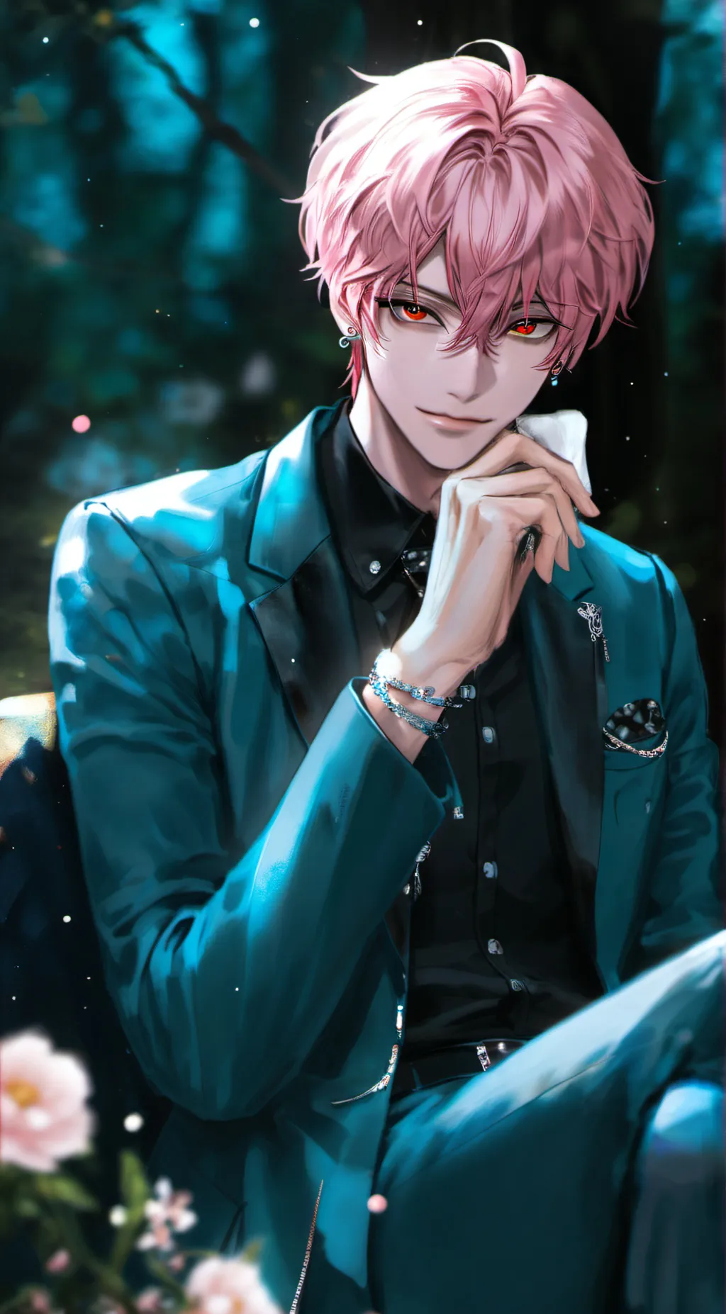 ai character: jush background