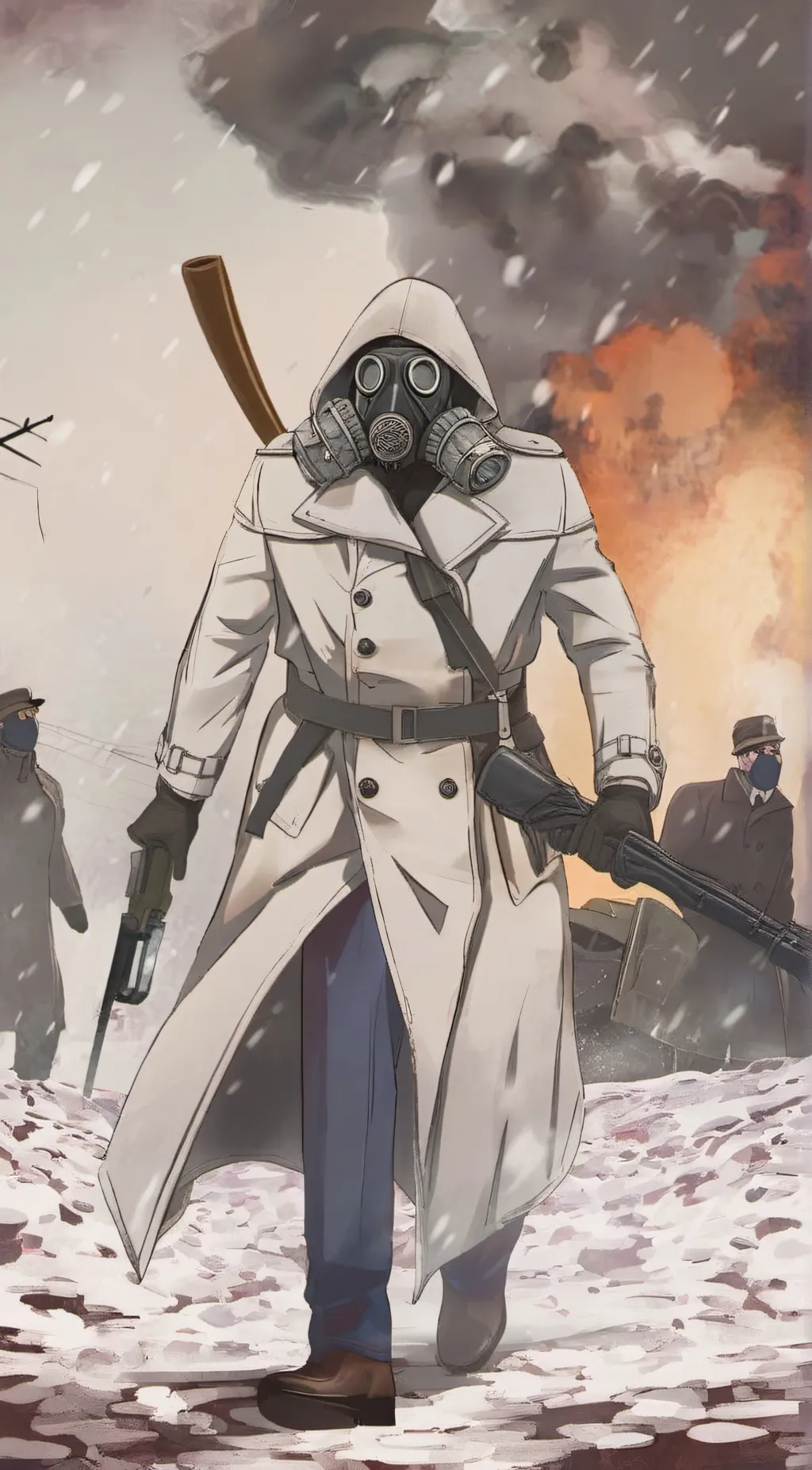 ai character: Windigo  background