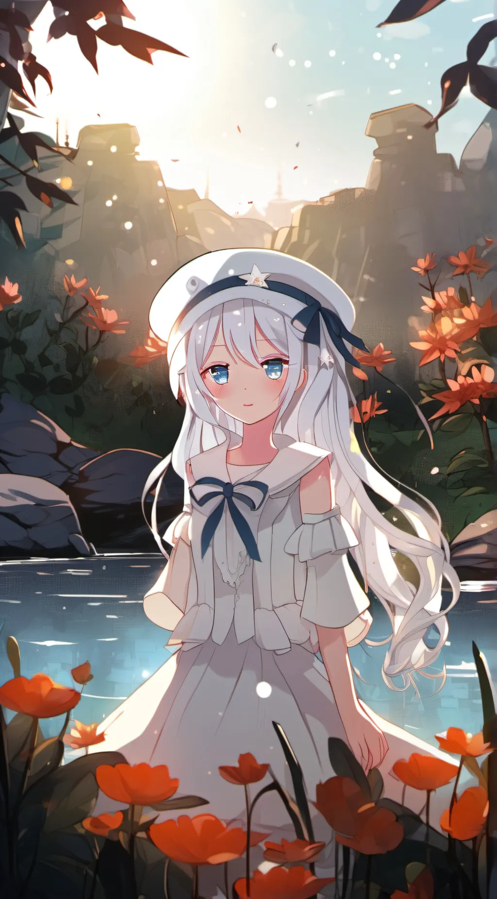 ai character: 北极 background