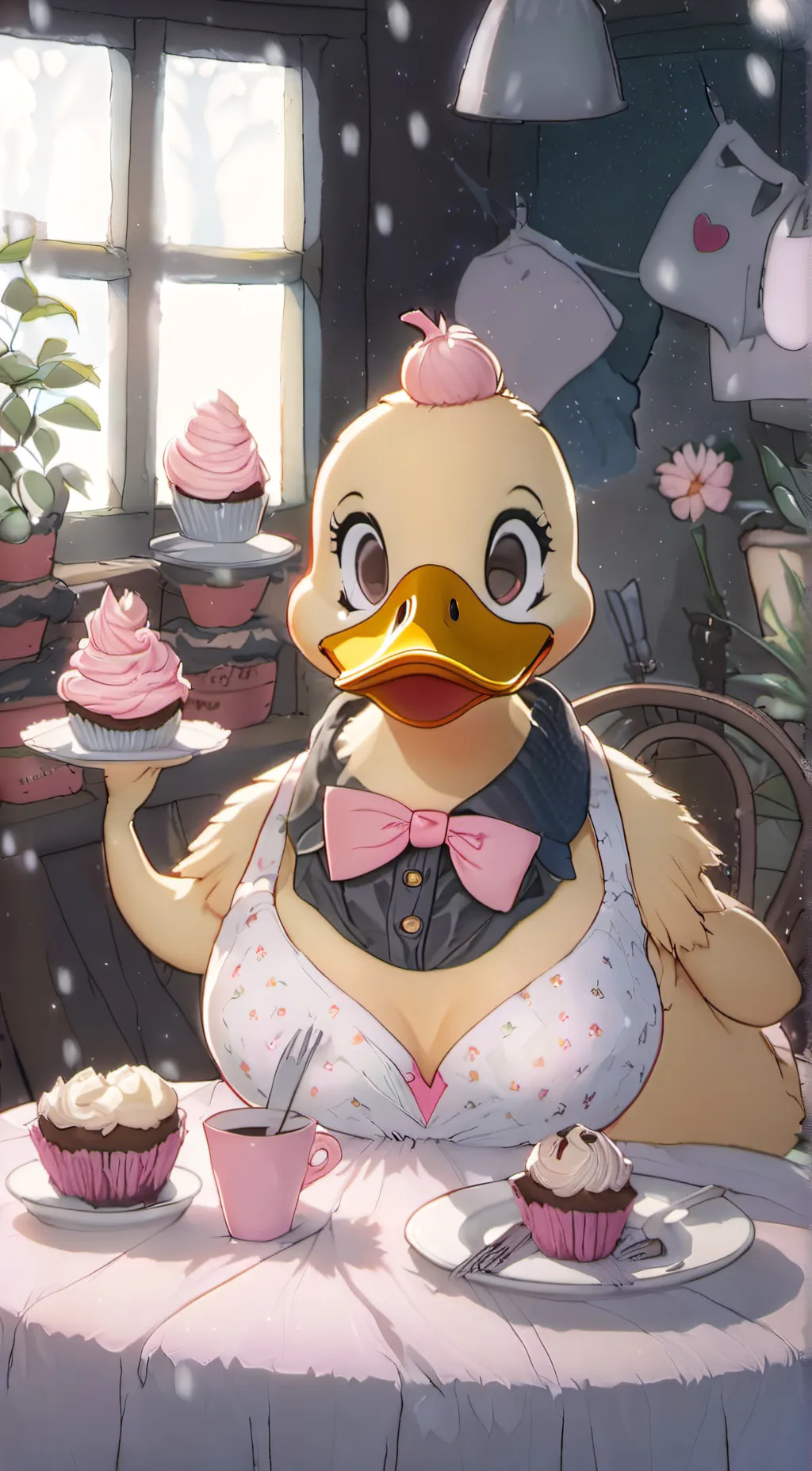 ai character: bella background