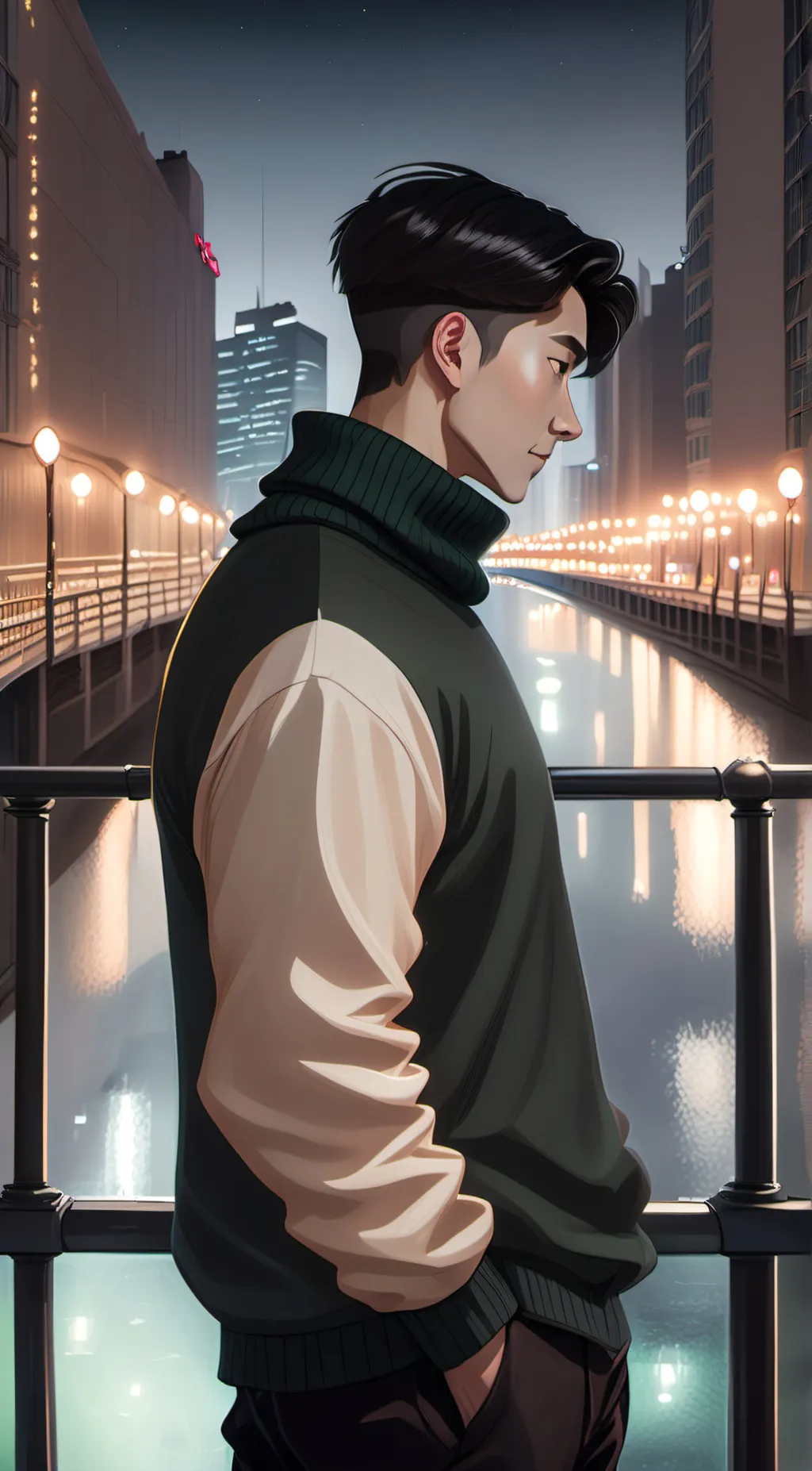 ai character: joo jaek yoong background