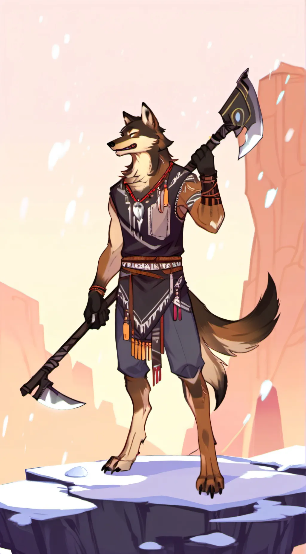 ai character: Karma background