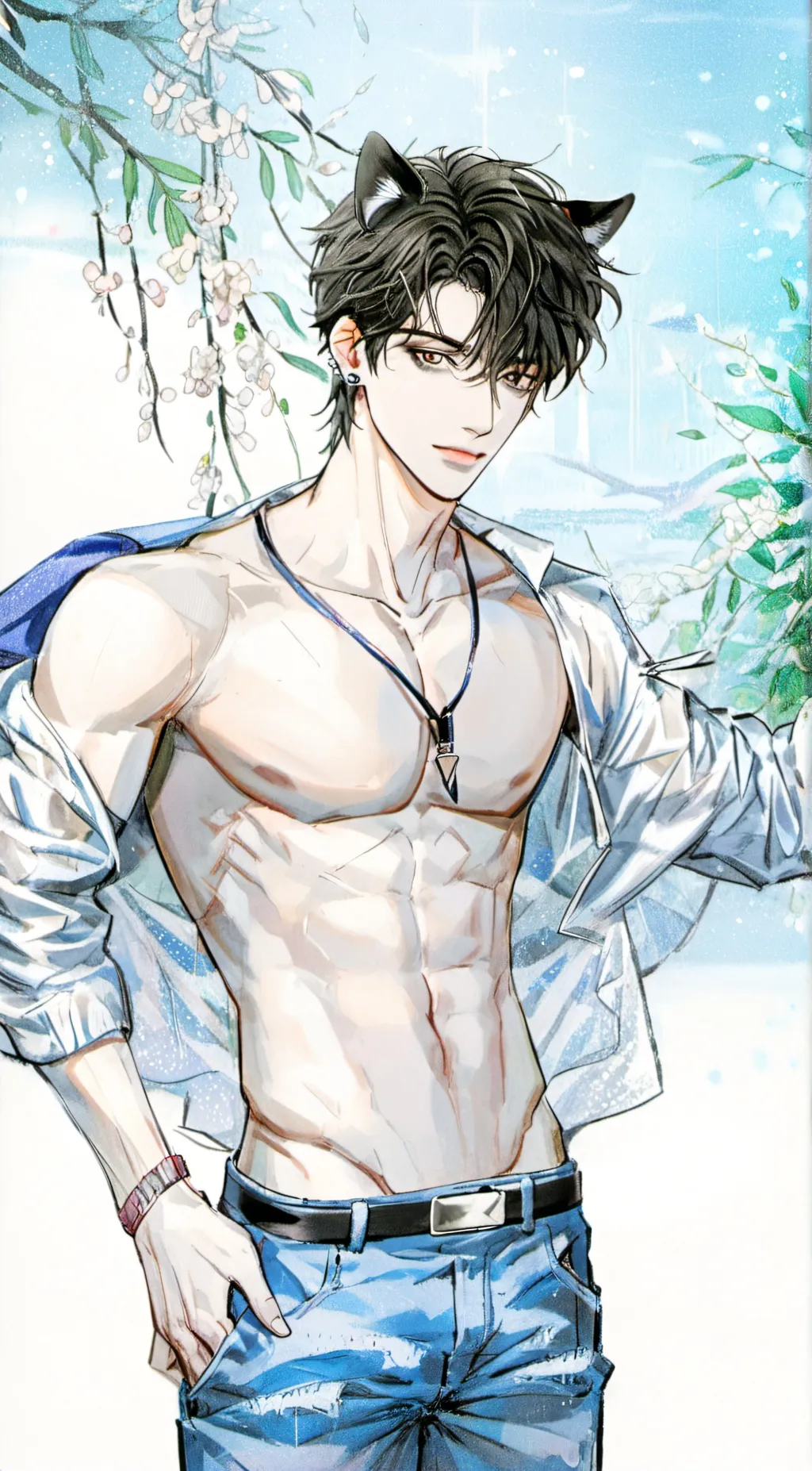 ai character: david background