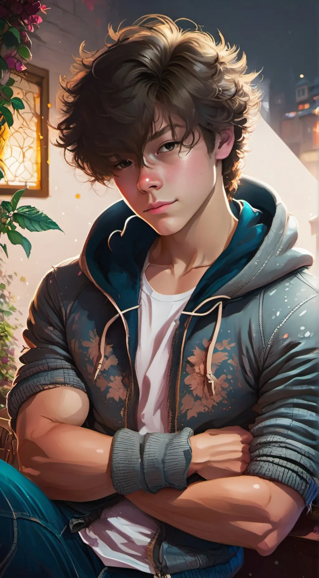 ai character: Xander background