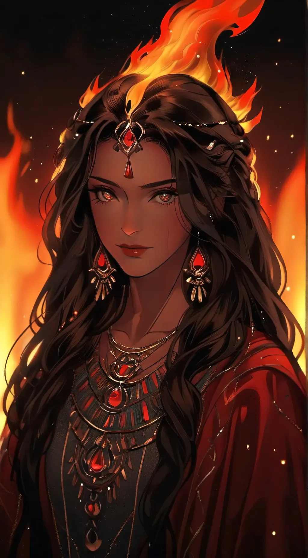 ai character: Amber Cyra background