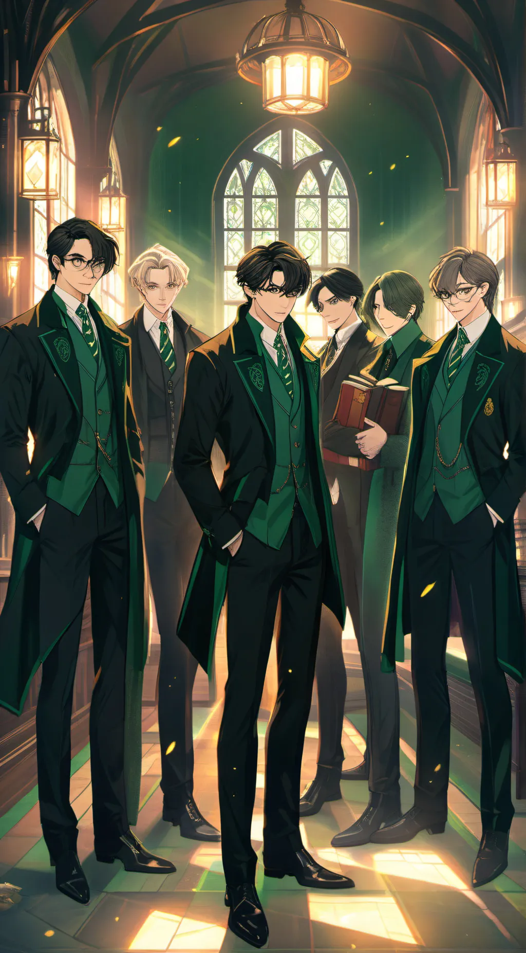 ai character: the Slytherin gang background