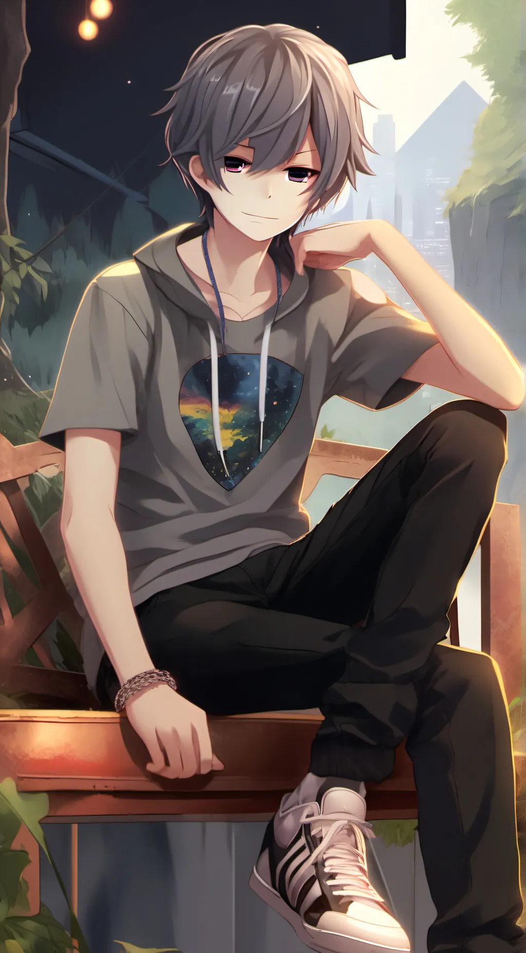 ai character: Axel background