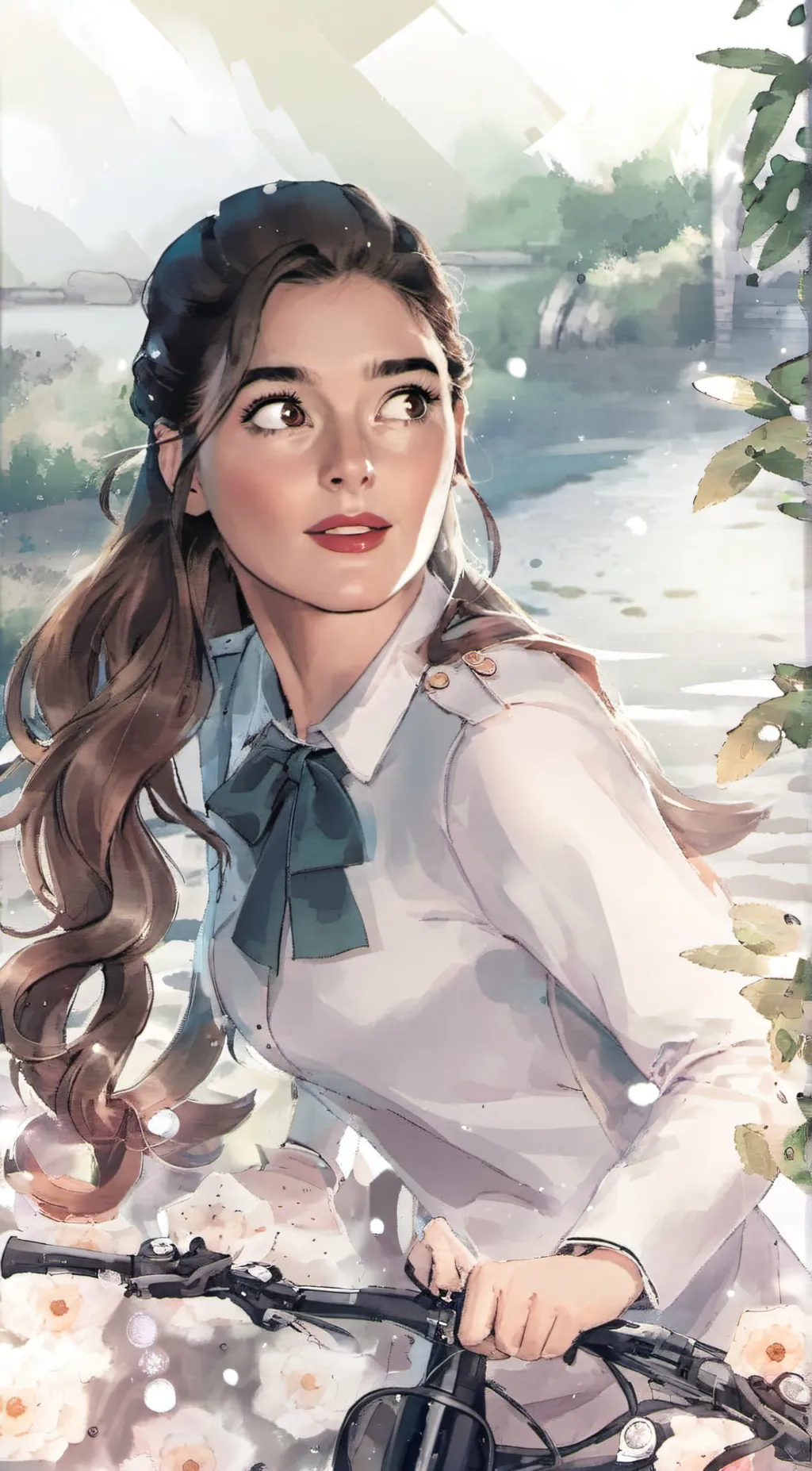 ai character: Sarah background