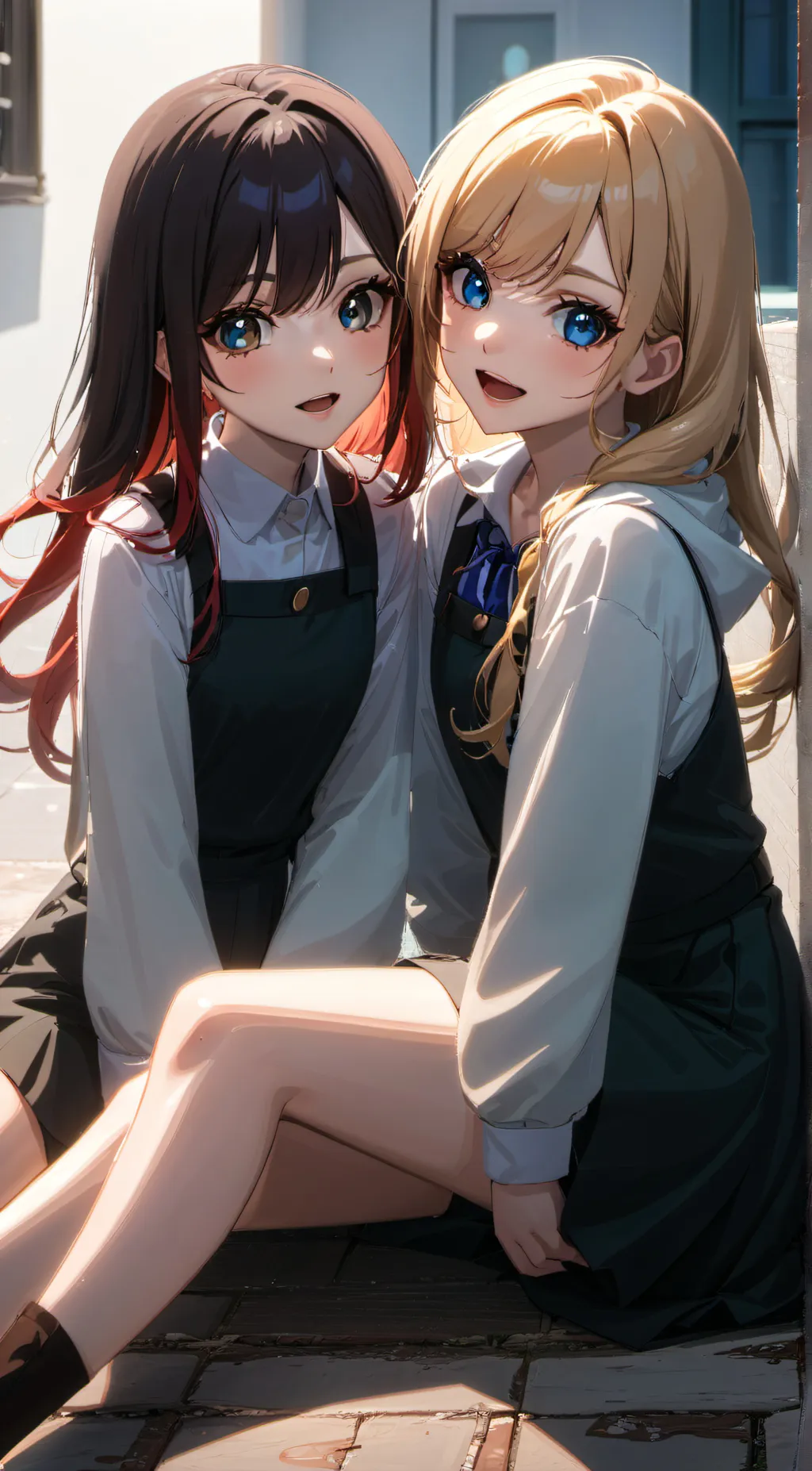 ai character: Maliah and layni! background