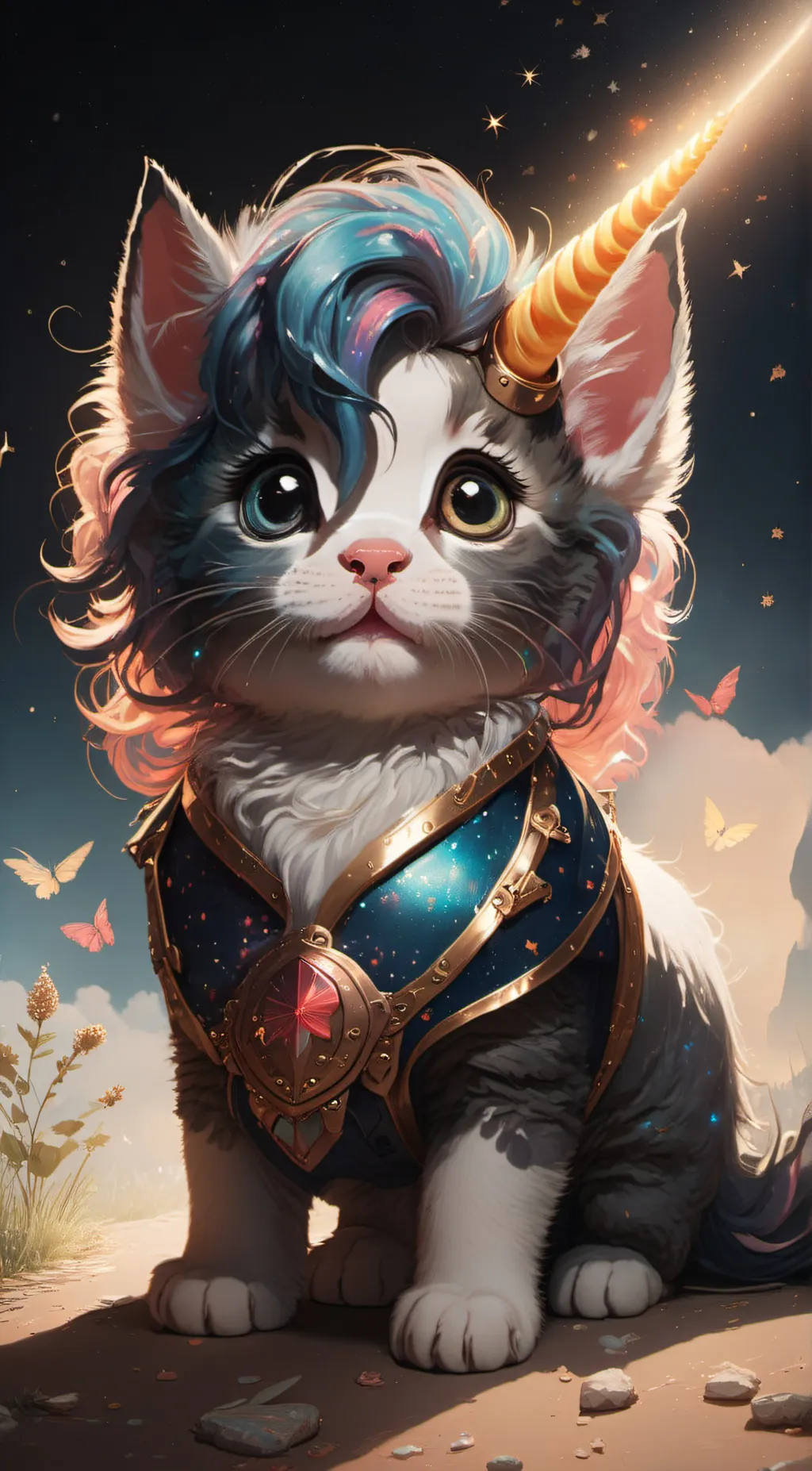 ai character: rainbi background